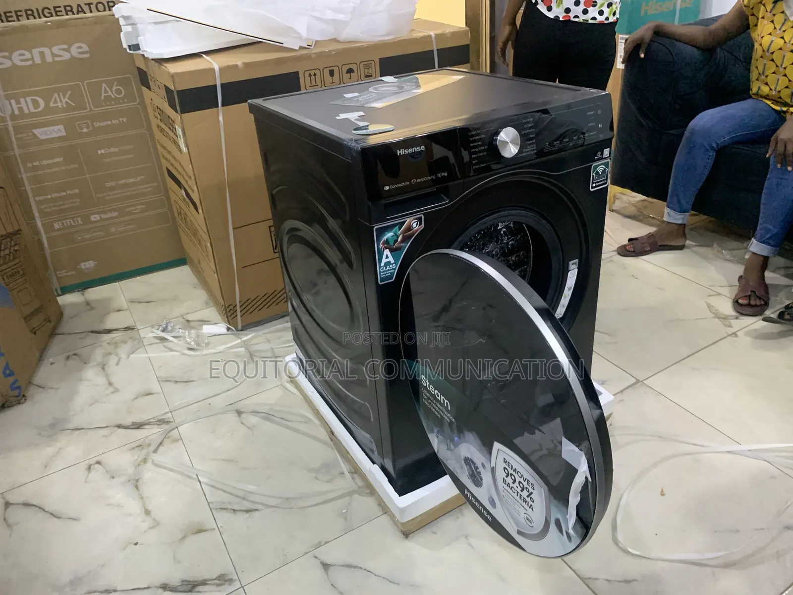 Hisense 12kg Wash Dry – Jet Wash Power Cleaning