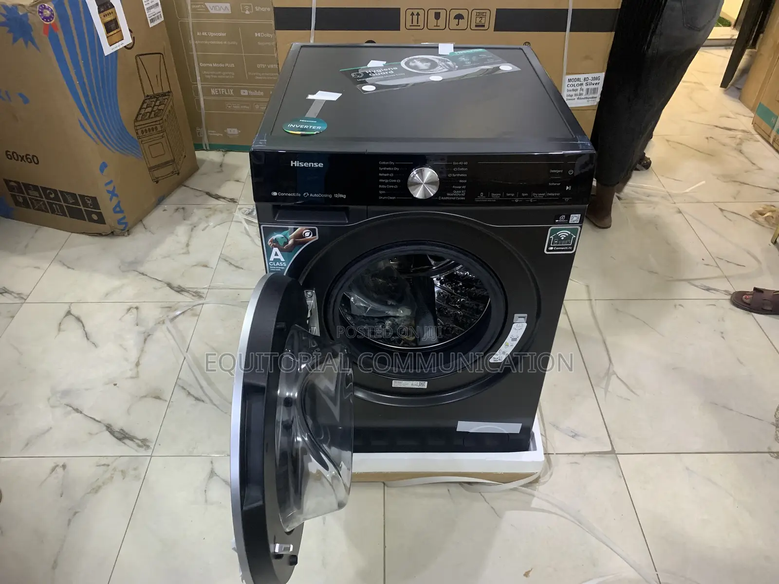 Hisense 12kg Wash Dry – Jet Wash Power Cleaning