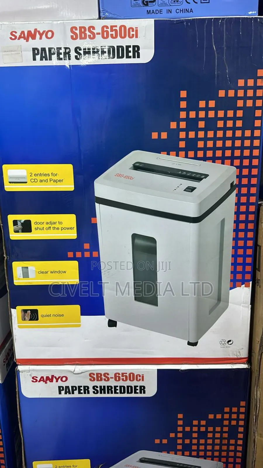 Sanyo SBS-650ci Shredder
