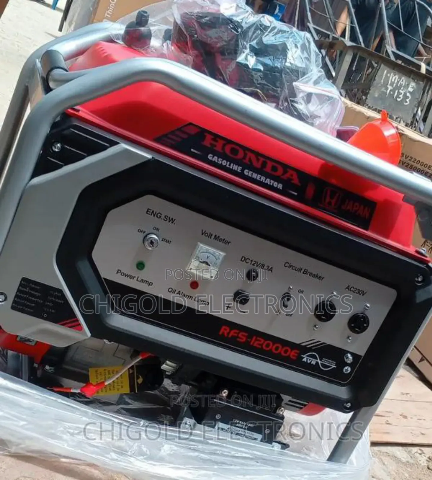 Honda Generator RFS 12,000 Made in Japan
