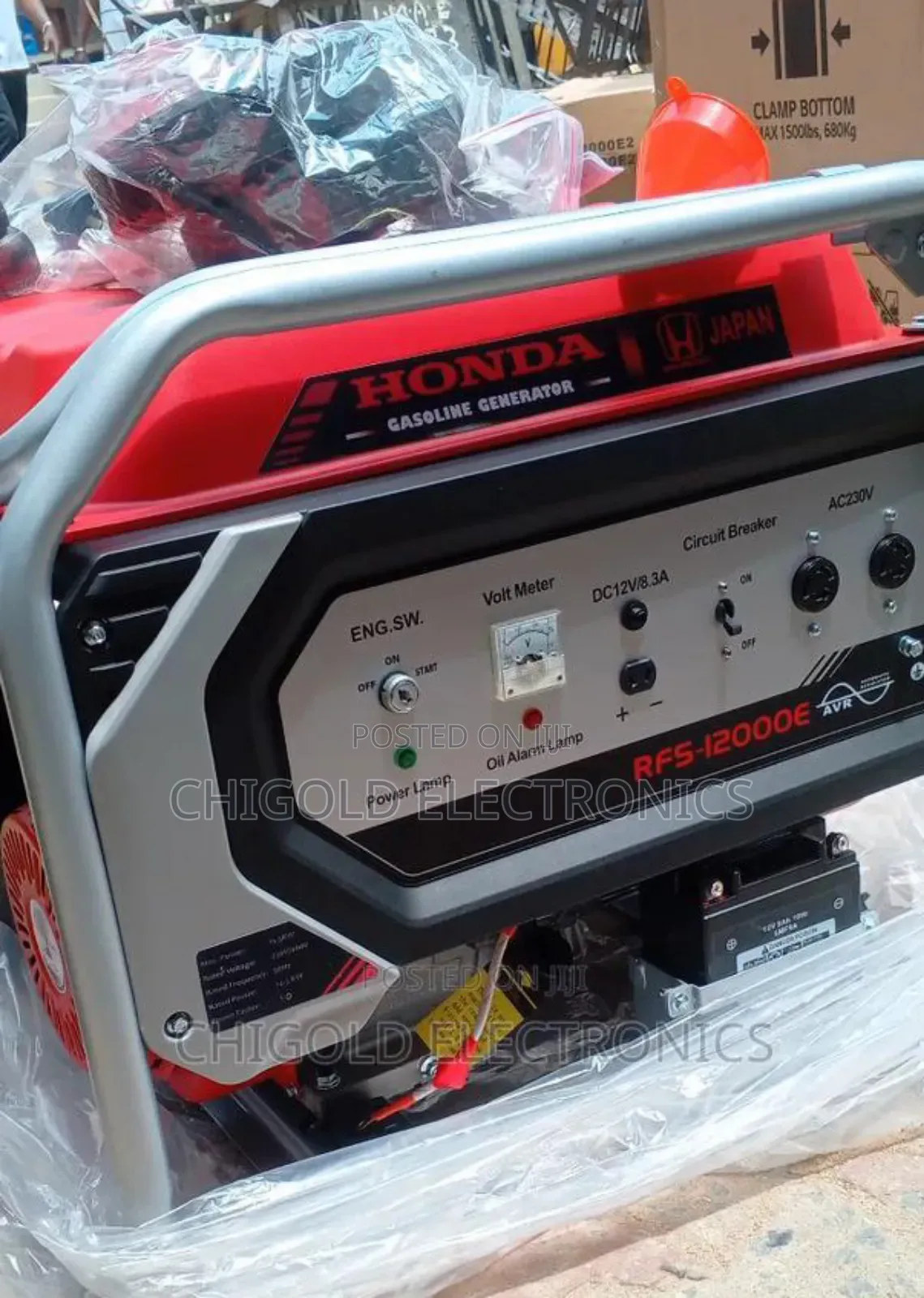 Honda Generator RFS 12,000 Made in Japan