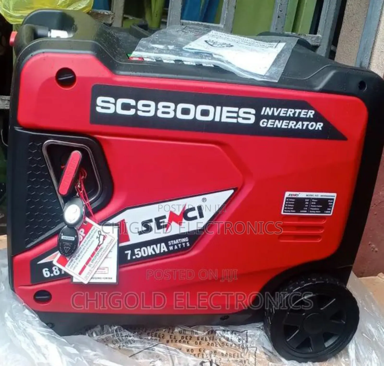 Original Senci Inverter Generator 7.5 Kva