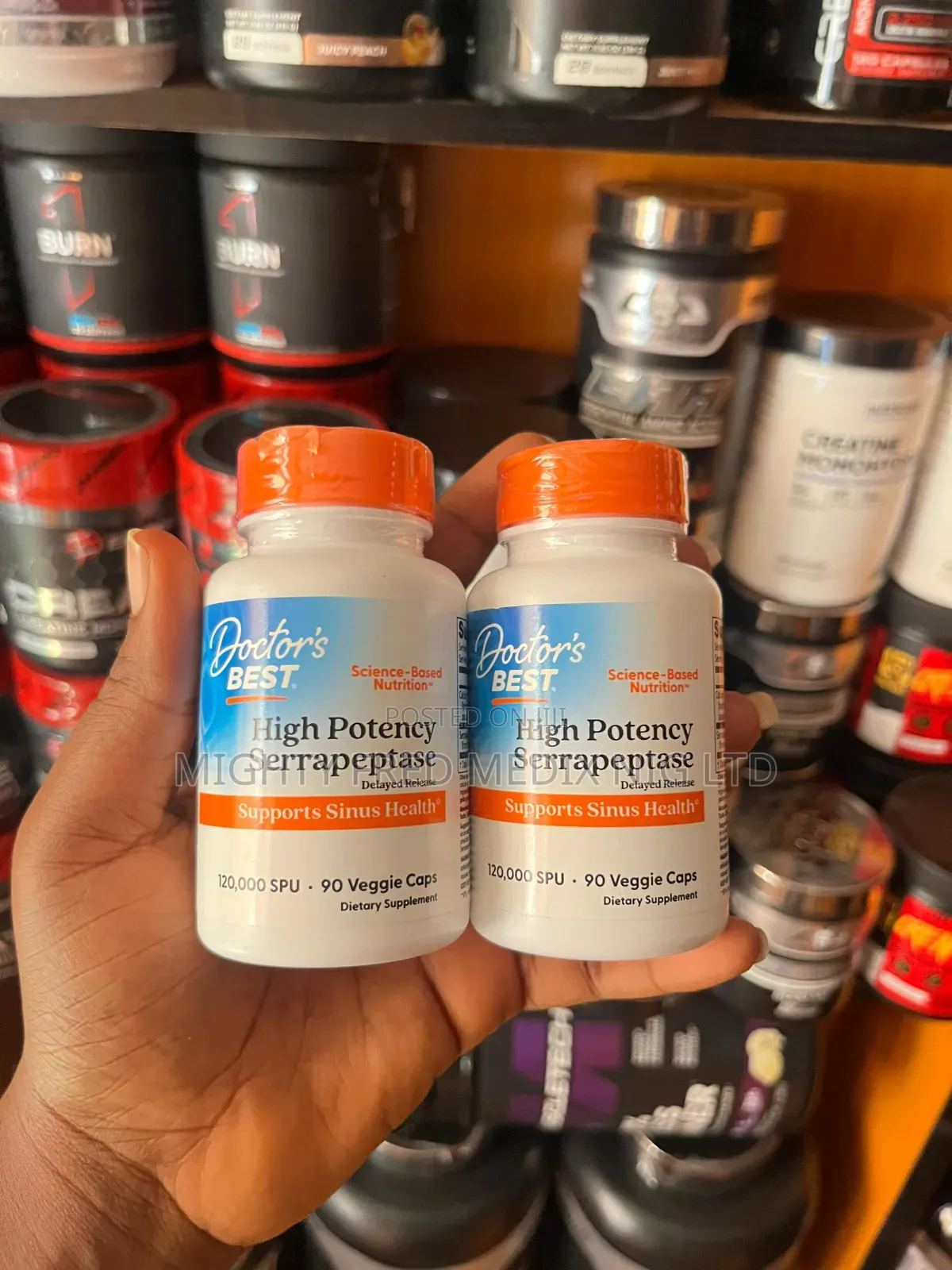 Doctors Best High Potency Serrapeptase