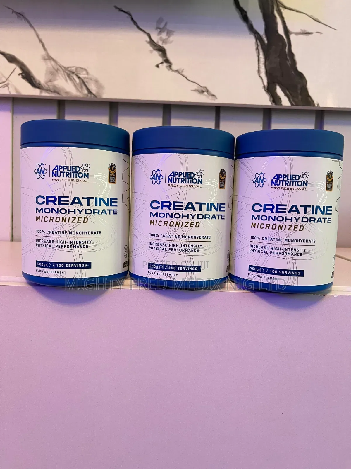 Applied Nutrition Creatine Monohydrate Powder 100 Servings