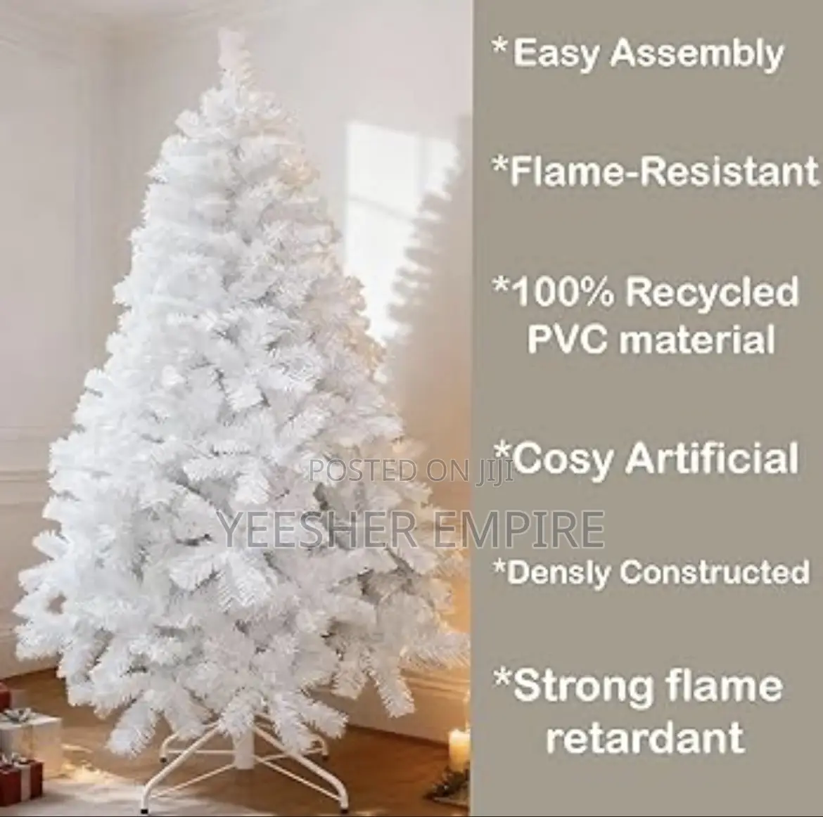 White Christmas Tree