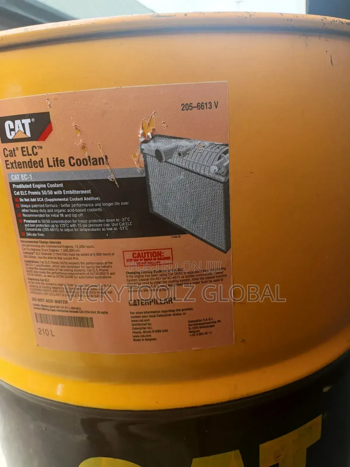 Cat Extended Life Coolant 205-6613 v Cat Ec-1 Prediluted Coolant