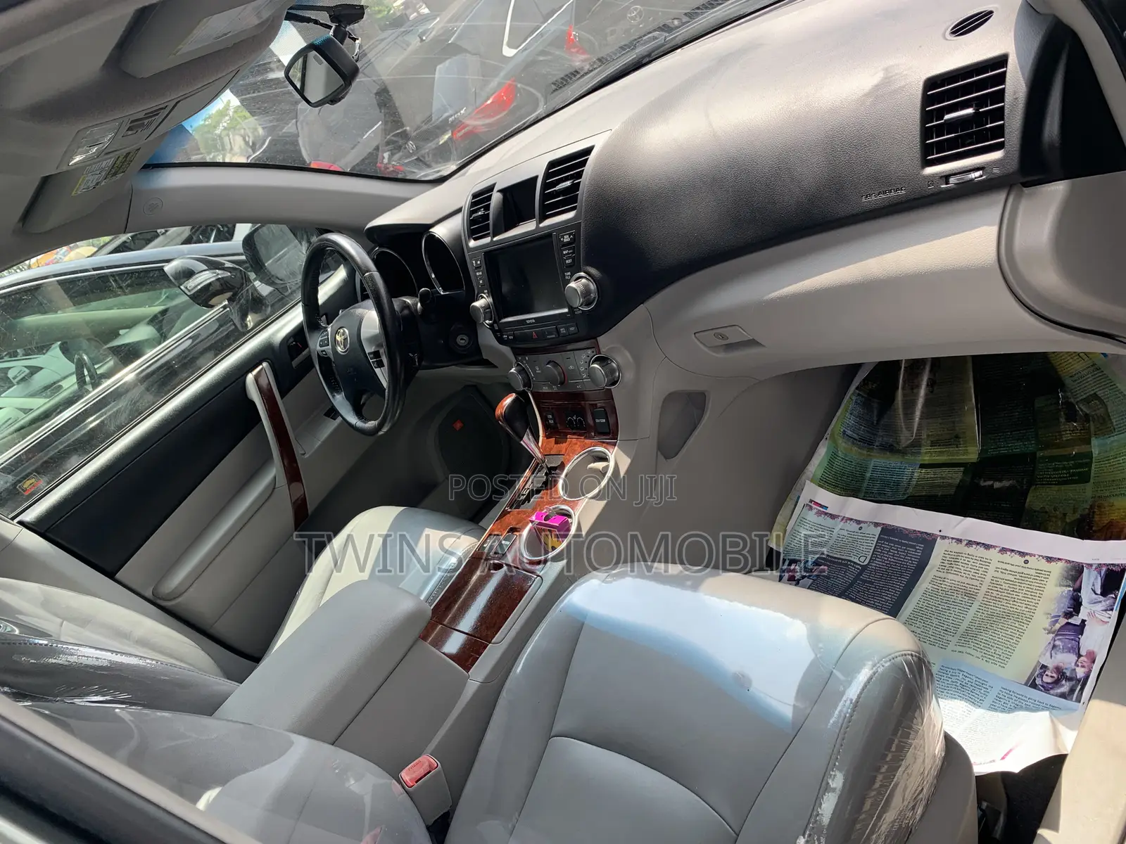 Toyota Highlander Limited 3.5l 4WD 2013 Green
