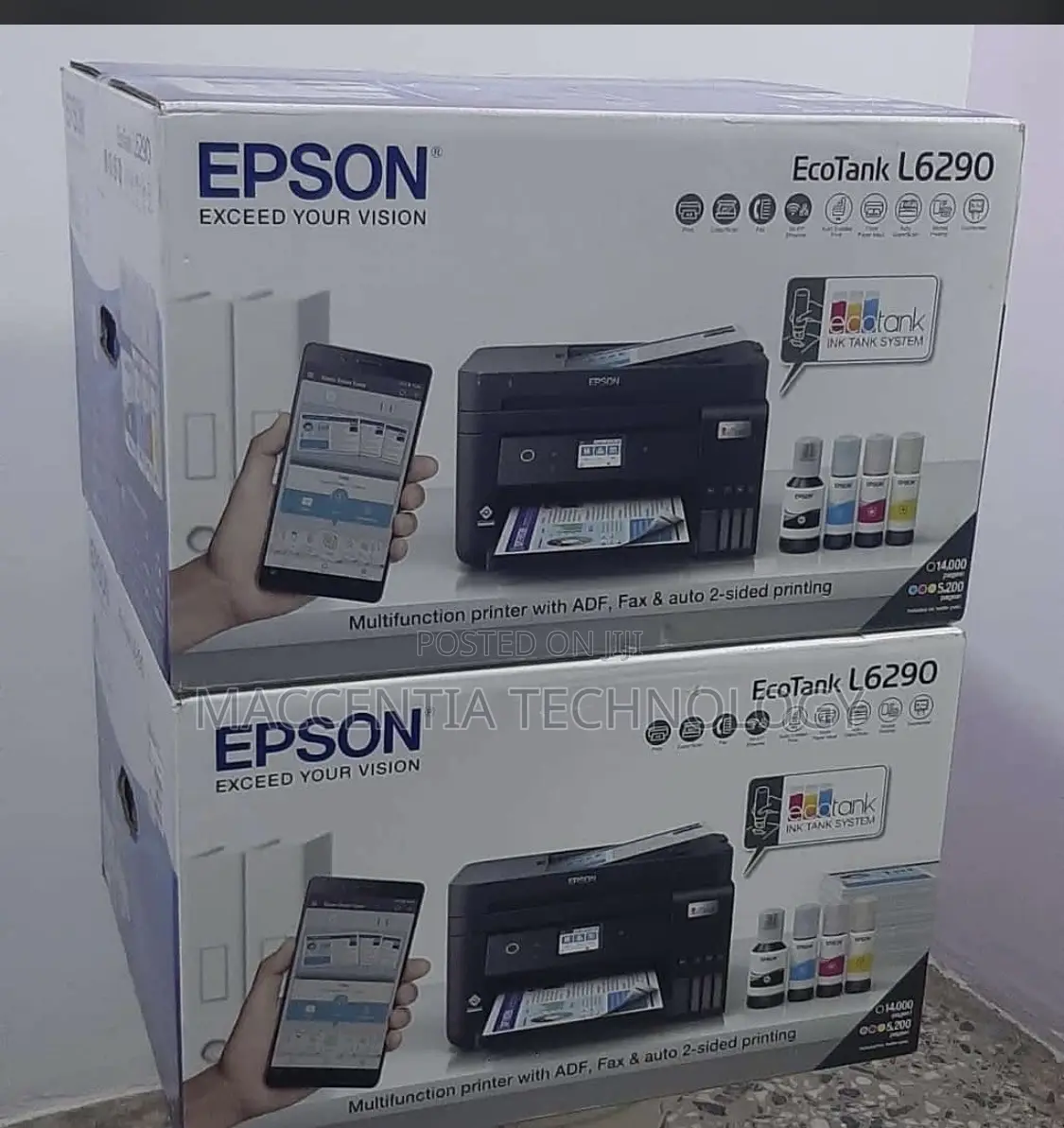 Ecotank L6290 Multifunction Wi-Fi Ink Tank A4 Printer
