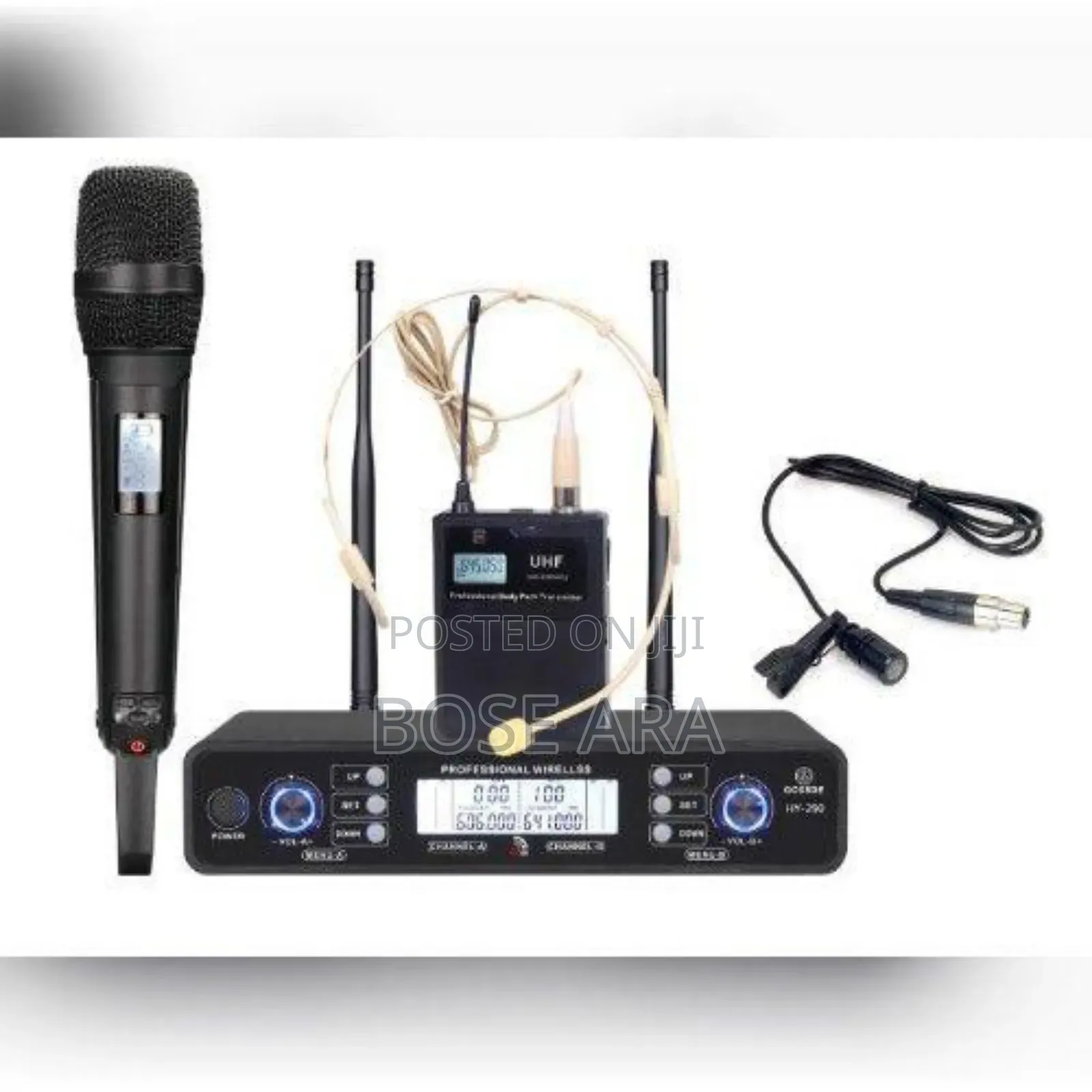 Sennheiser Professional Uhf Wireless Microphone 3 in 1
