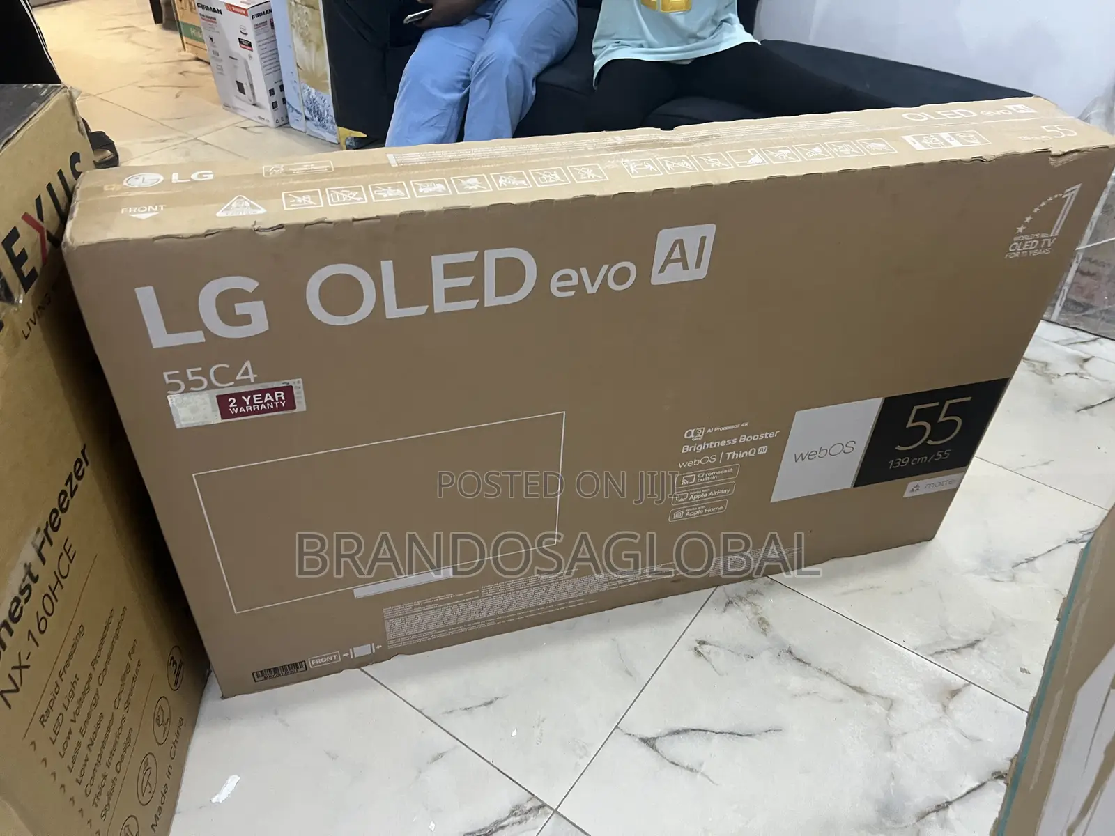Lg 55c46la Oled 55" Smart Tv With Crystal Motion Handling