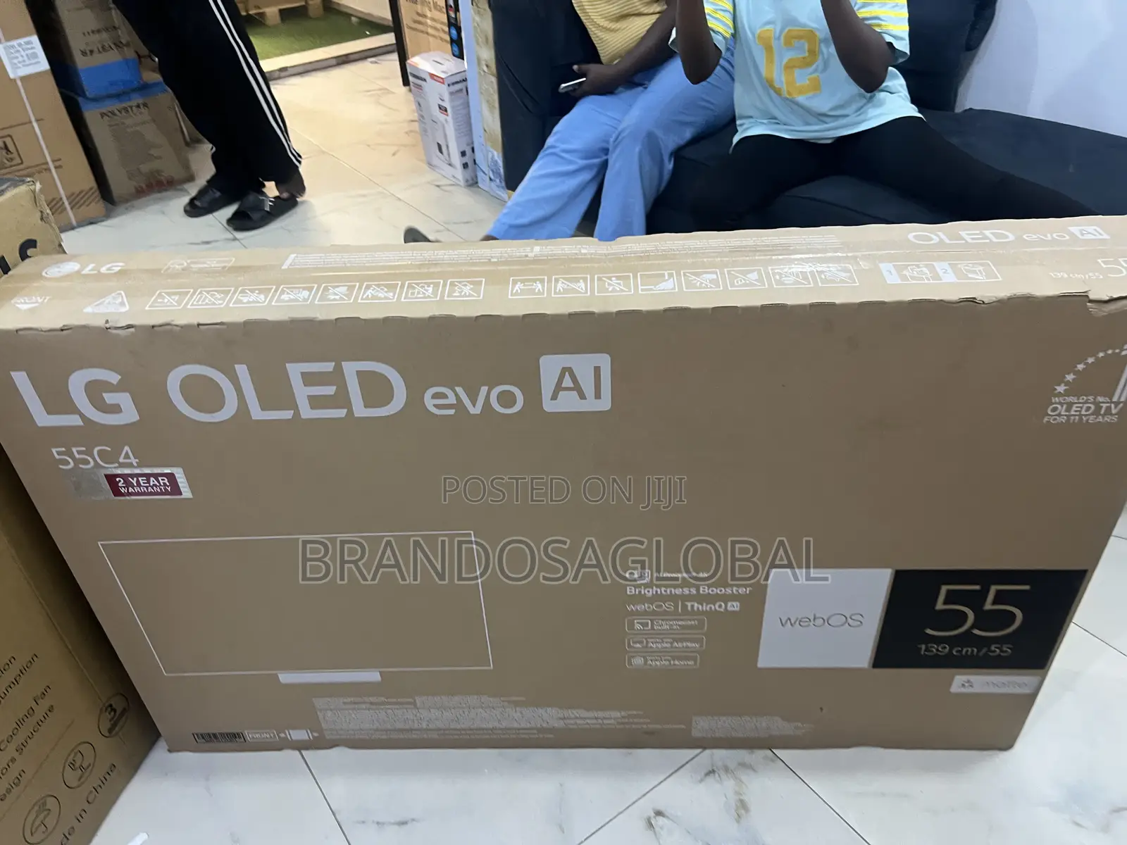 Lg 55c46la Oled Tv 55" With Dolby Atmos Audio Boost