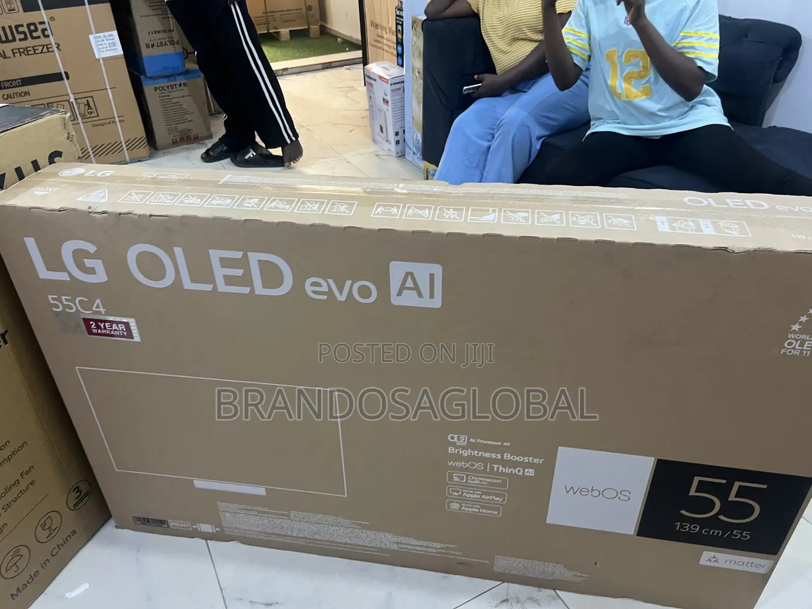 Lg 55" Oled Smart Tv 55c46la With Gaming Optimization