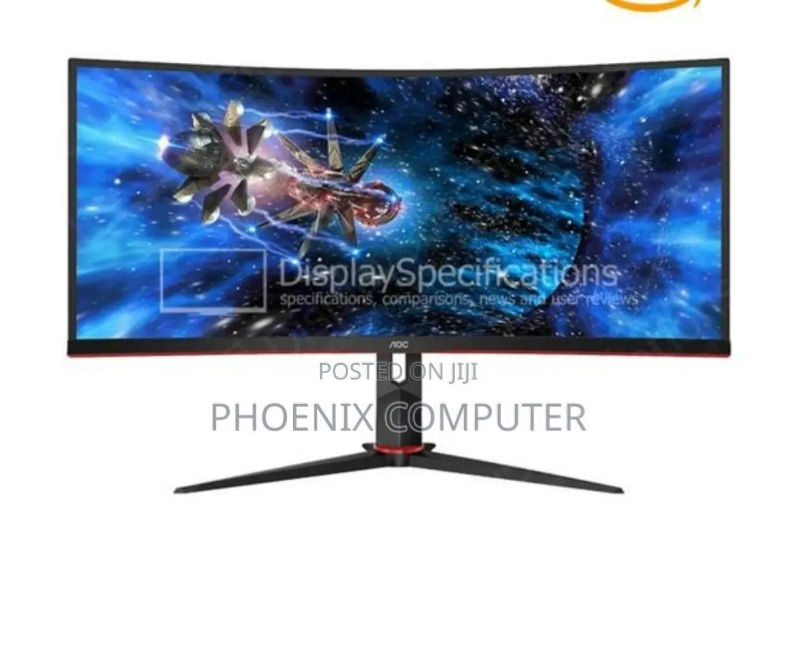 Aoc Cu34g2x 34-inch Curved Frameless Immersive Gaming Monitor