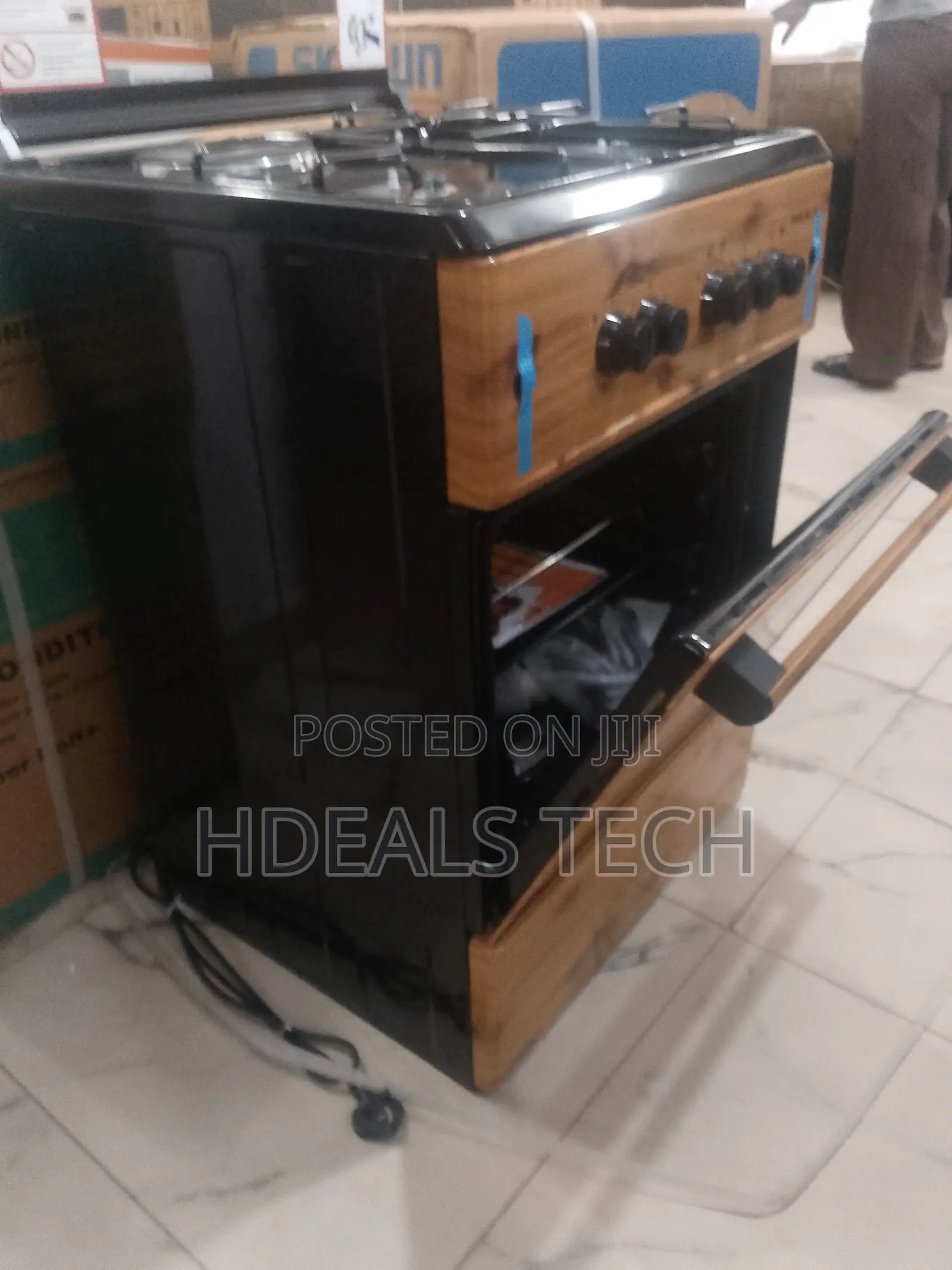 60x60 Maxi Standing Cooker - Gas/Electric Combo