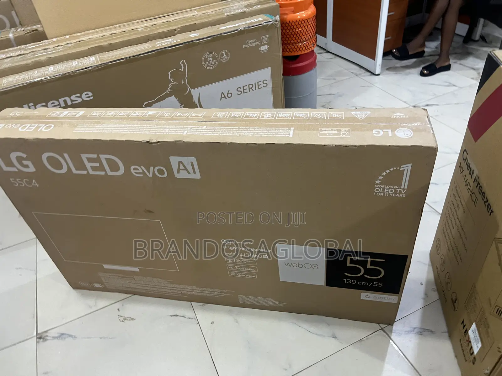 Lg 55c46la Oled Smart 55" Tv With Advanced Ai Sound Pro