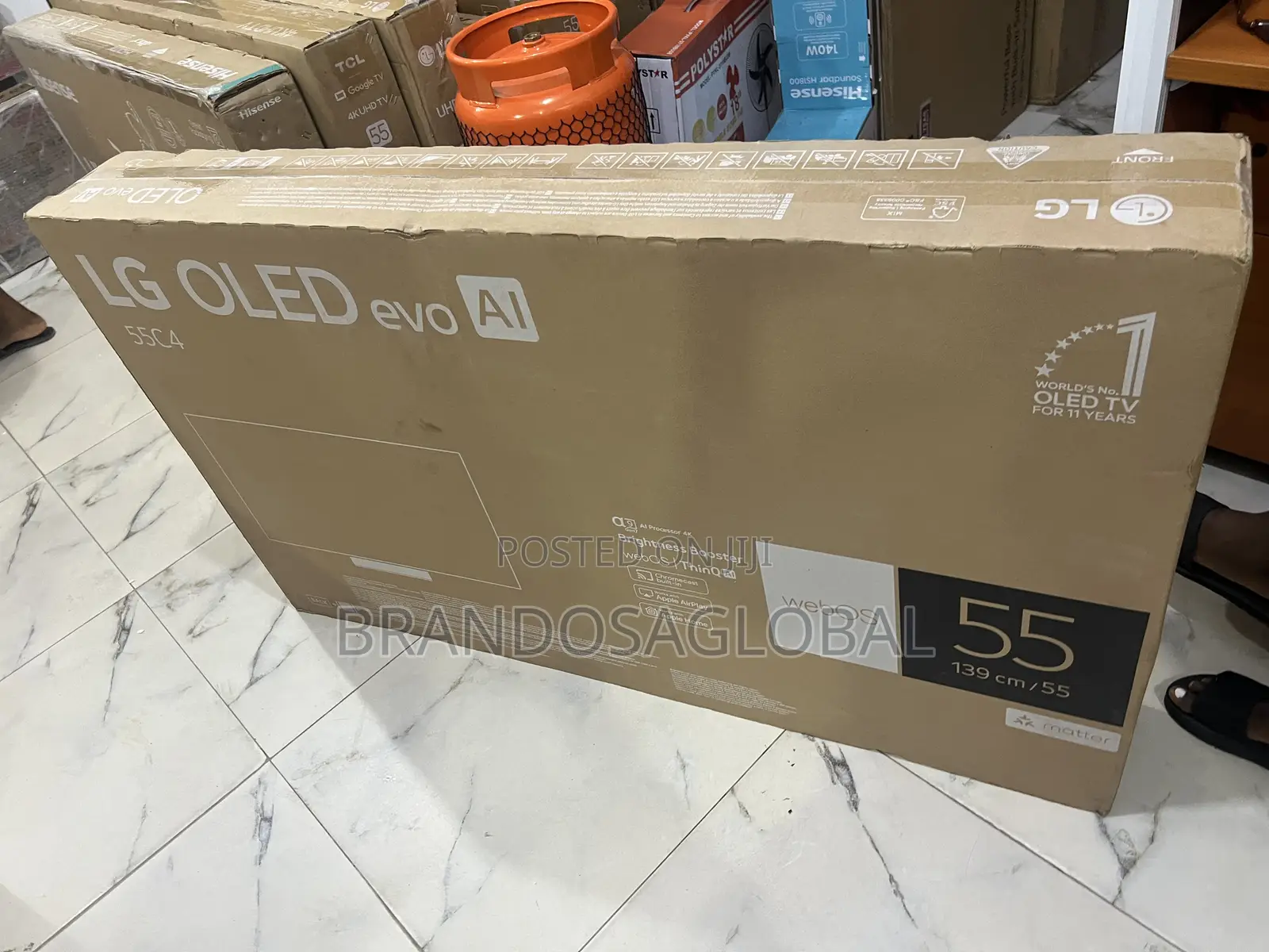 Lg Oled 55c46la 55" With Infinite Contrast Display