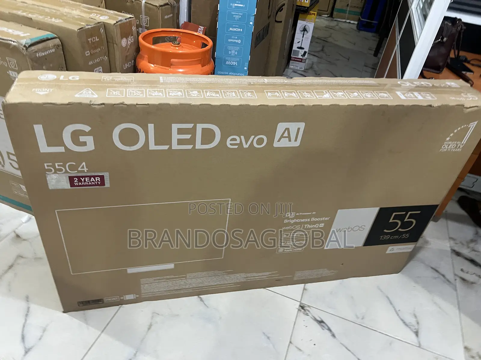 Lg 55" Oled Smart Tv 55c46la With Smart Notification Alerts