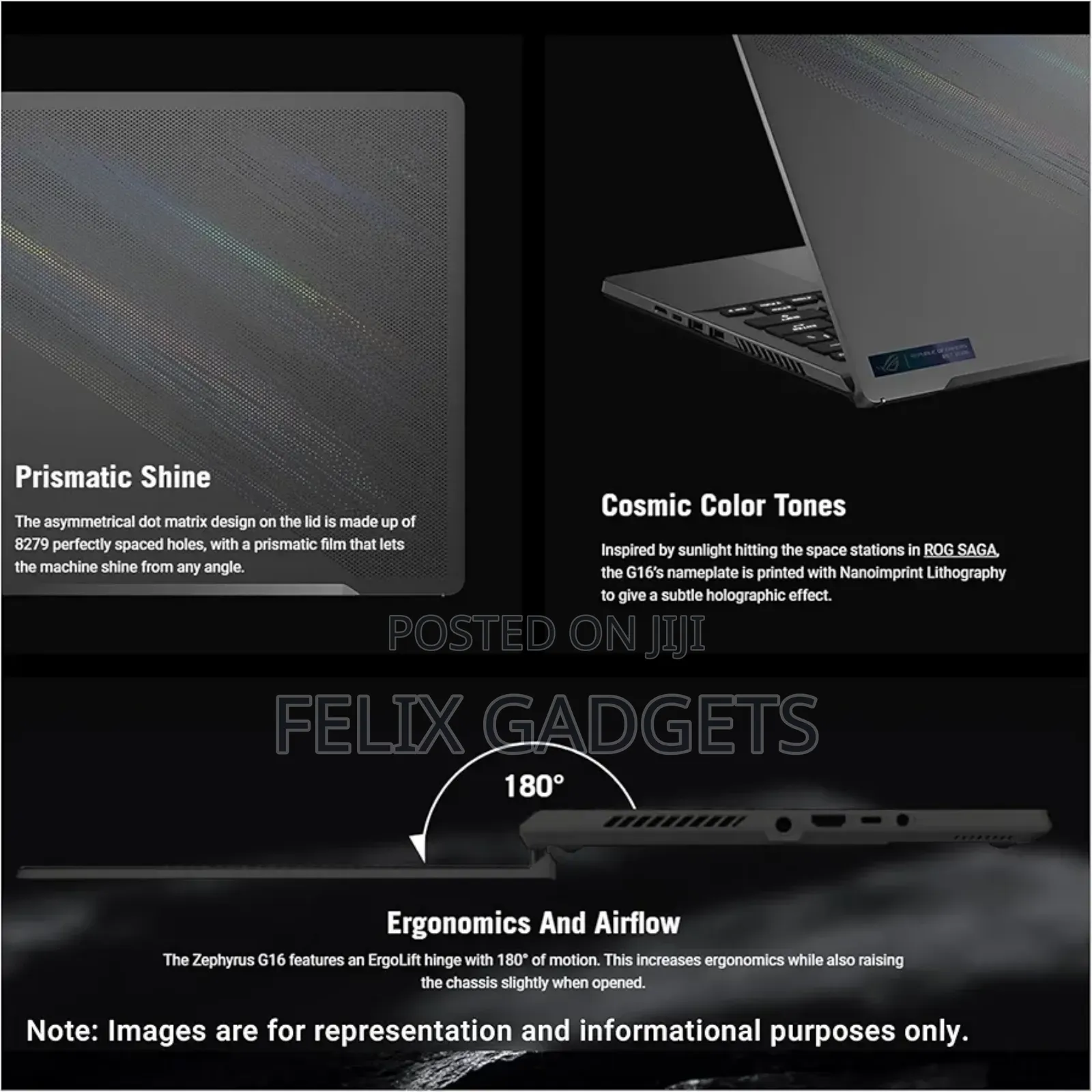 Laptop Asus ROG Zephyrus G16 16GB Intel Core I7 SSD 512GB