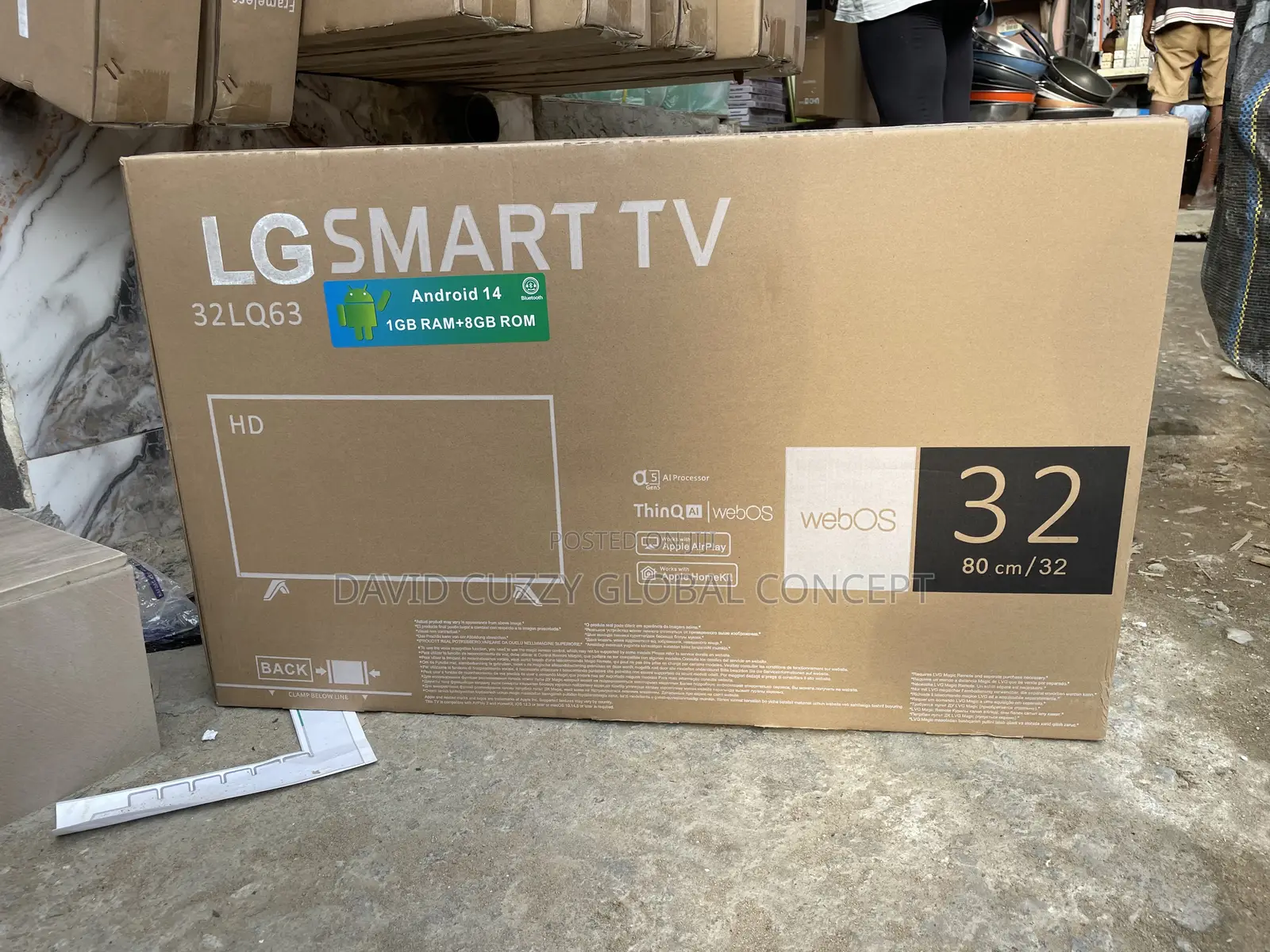 Lg 32 Inches Smart Frameless Tv