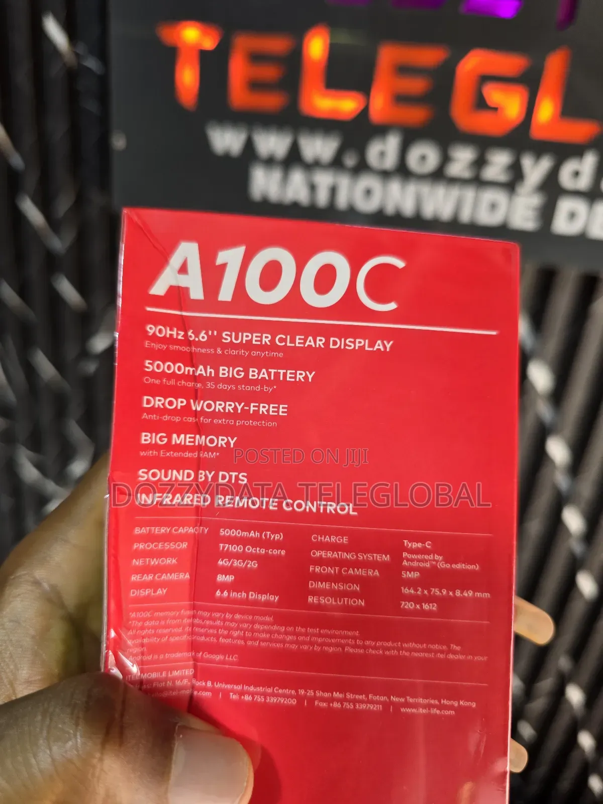 New Itel A100C 64 GB