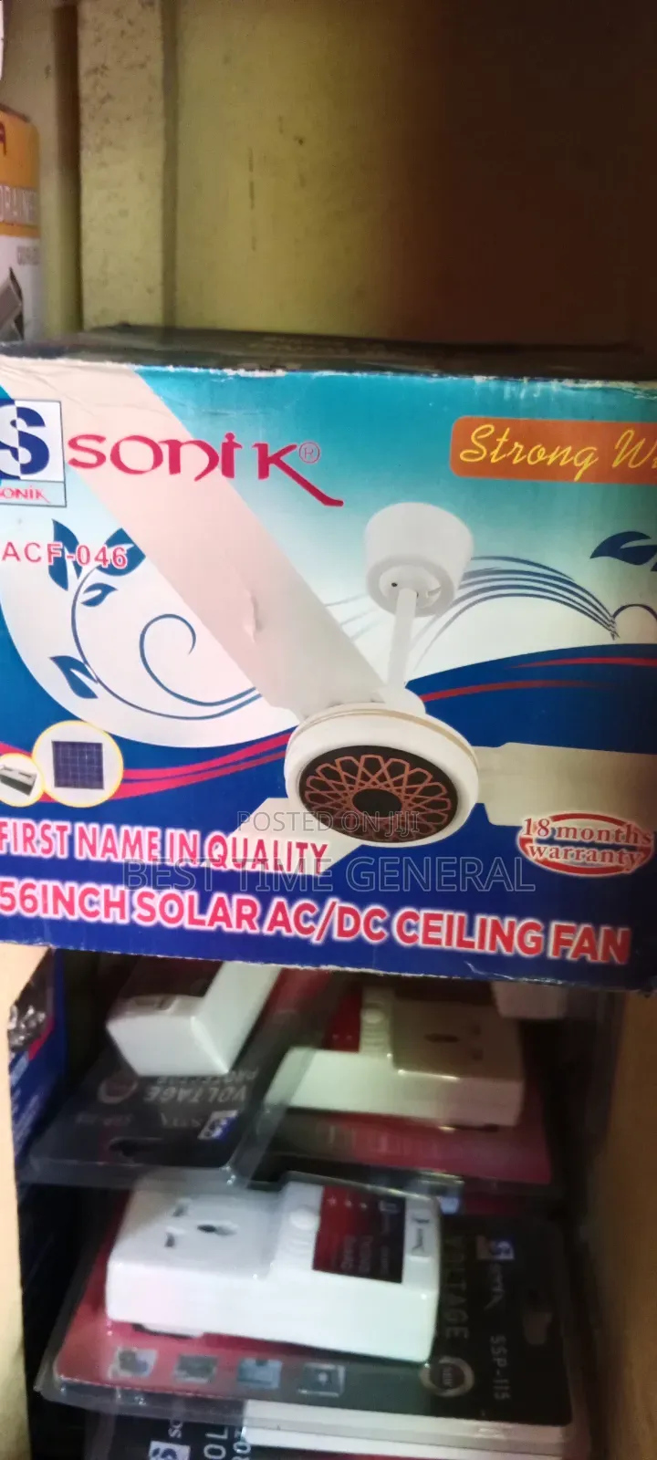 Original Sonik Ac Dc Ceiling Fan 56 Inches