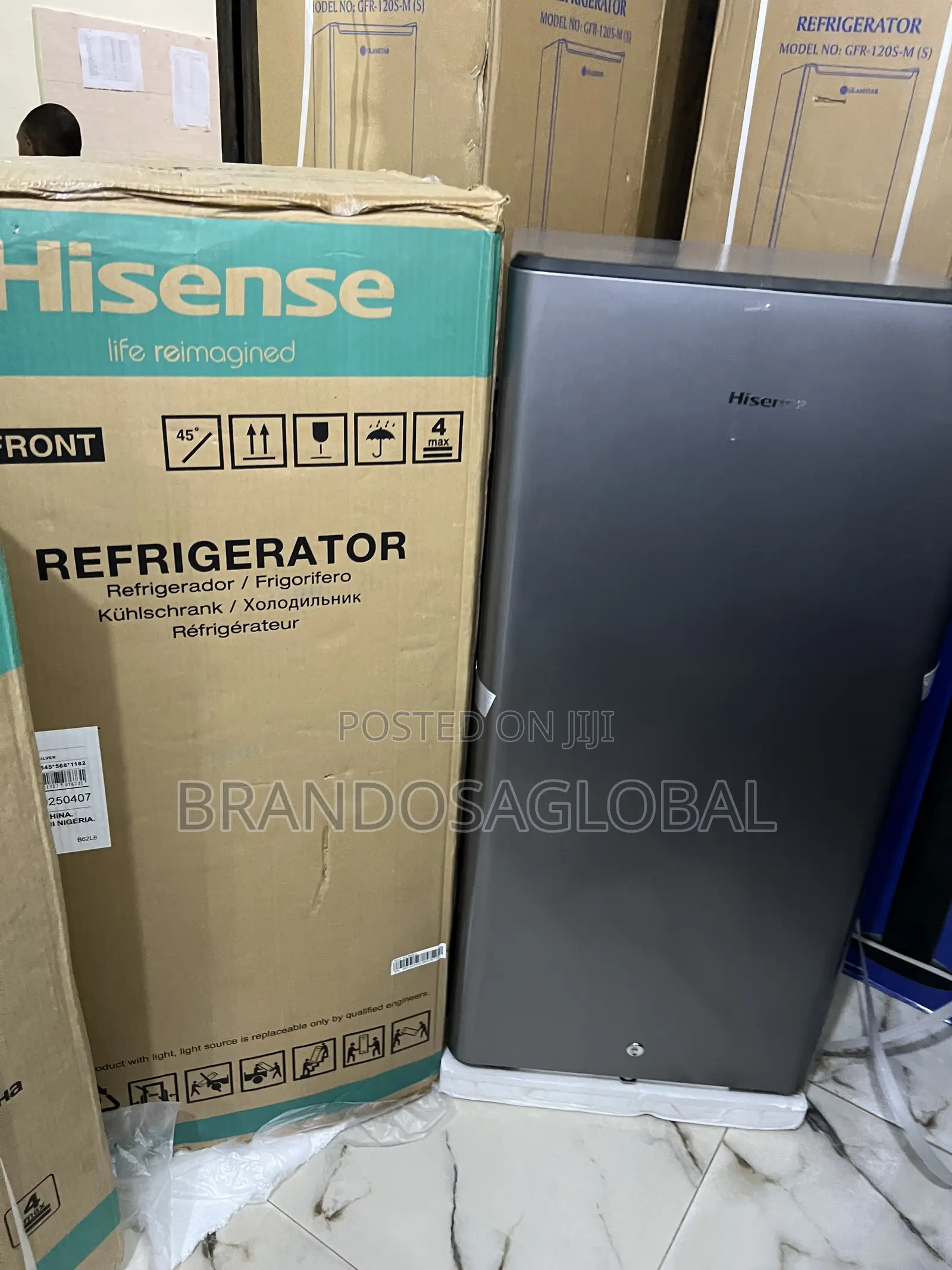 Hisense Rr20s 150l Fridge With Quiet Cooling Operation