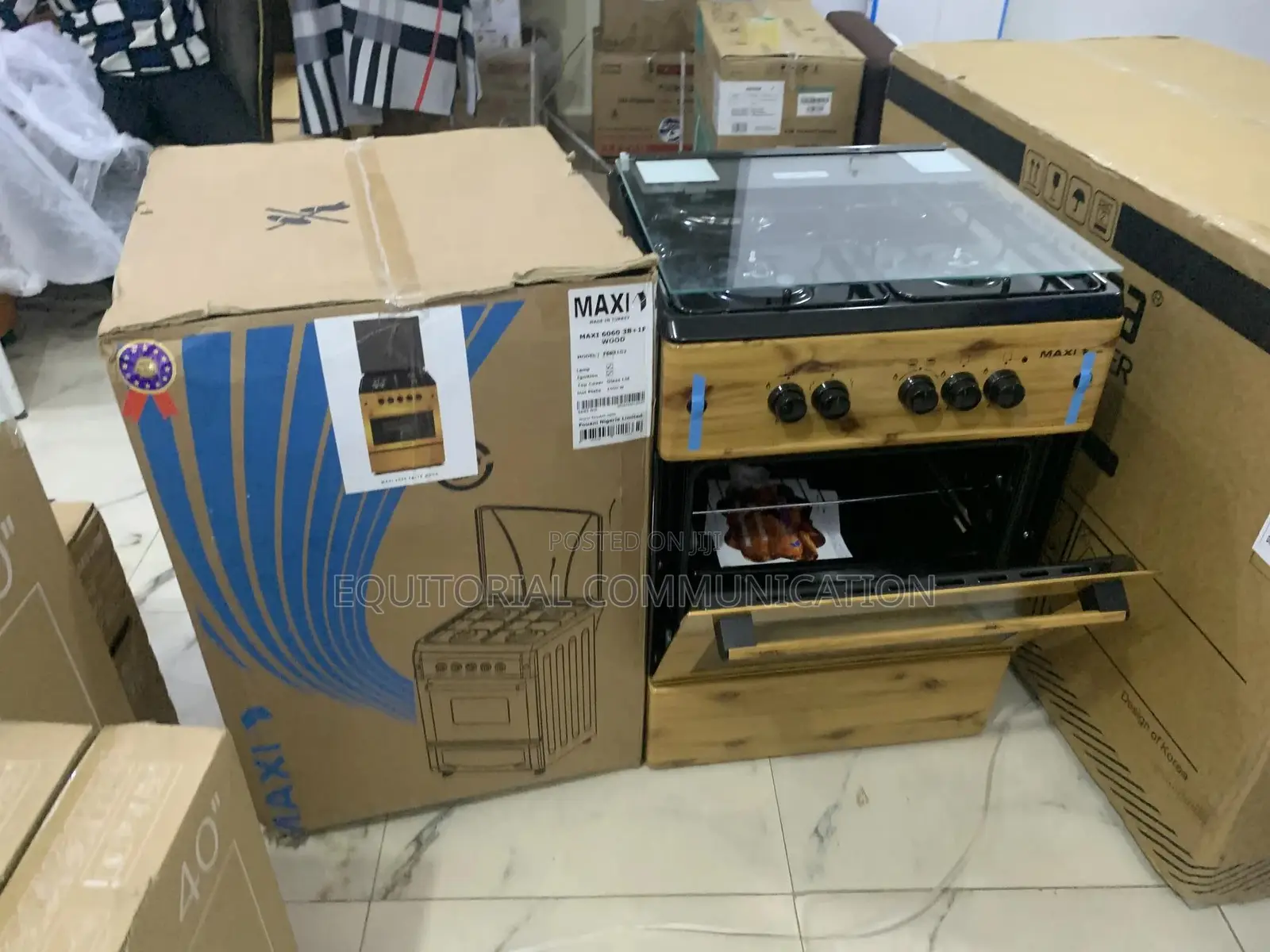 Maxi 6060 3b+1p Cooker – Durable Wood Design
