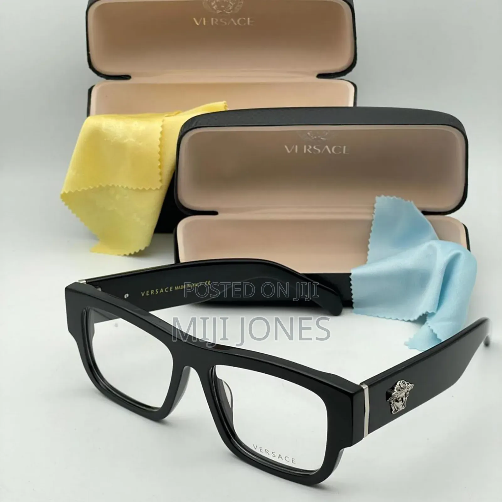 "Versace Inspired Clear Vision Eyewear"