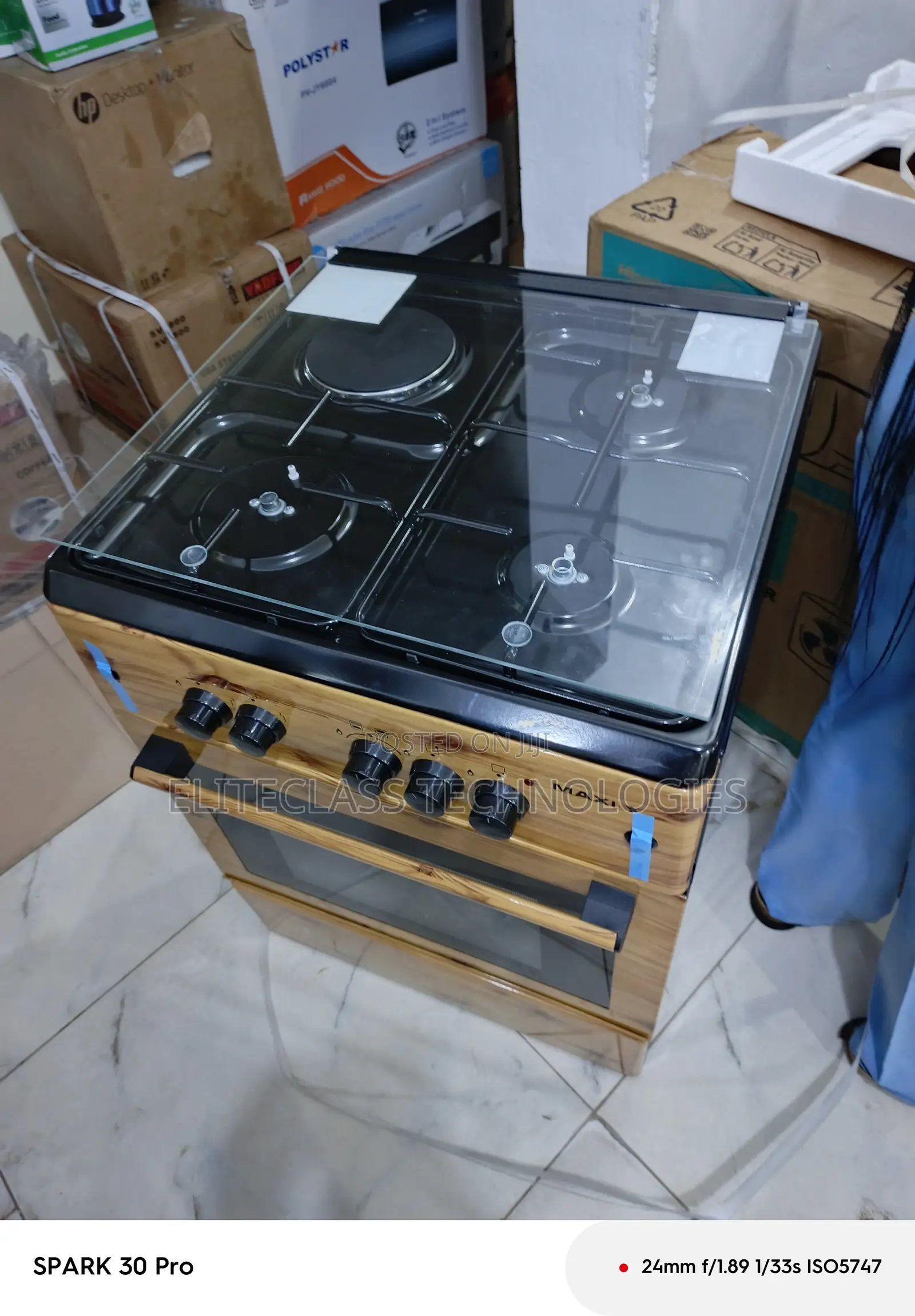 Wood-Trim Maxi F6b31g2 Cooking Unit