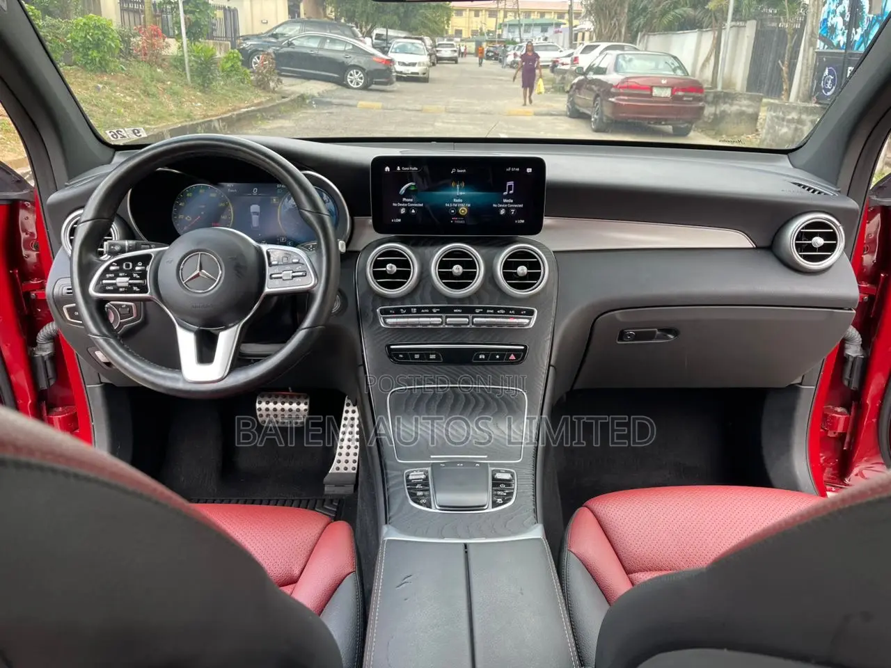 Mercedes-Benz GLC-Class 2021 Burgundy