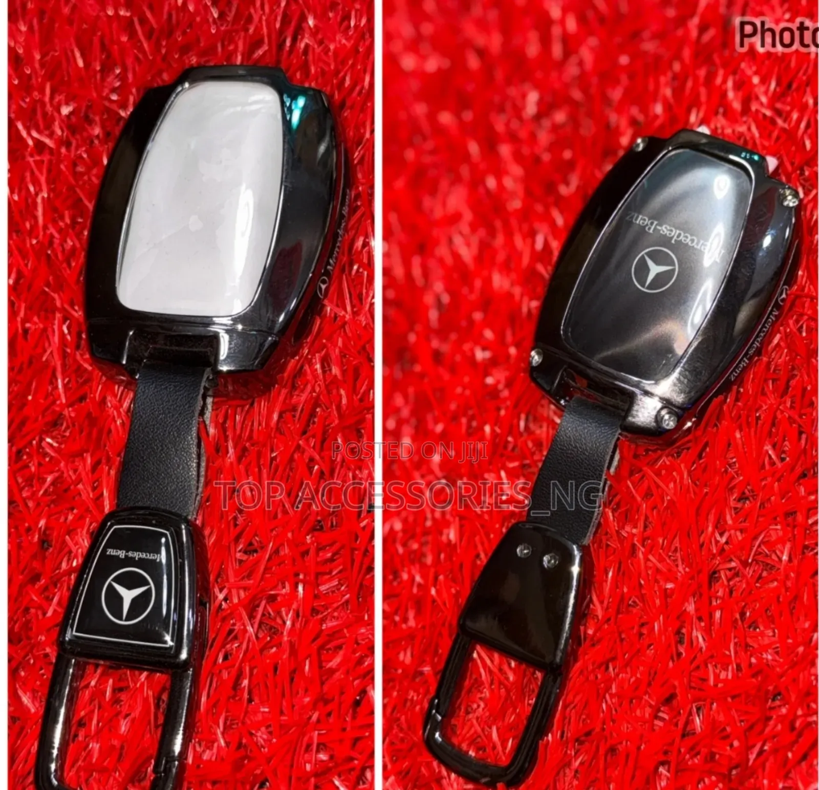 Crystal Key Cover and Holder for Mercedes Models