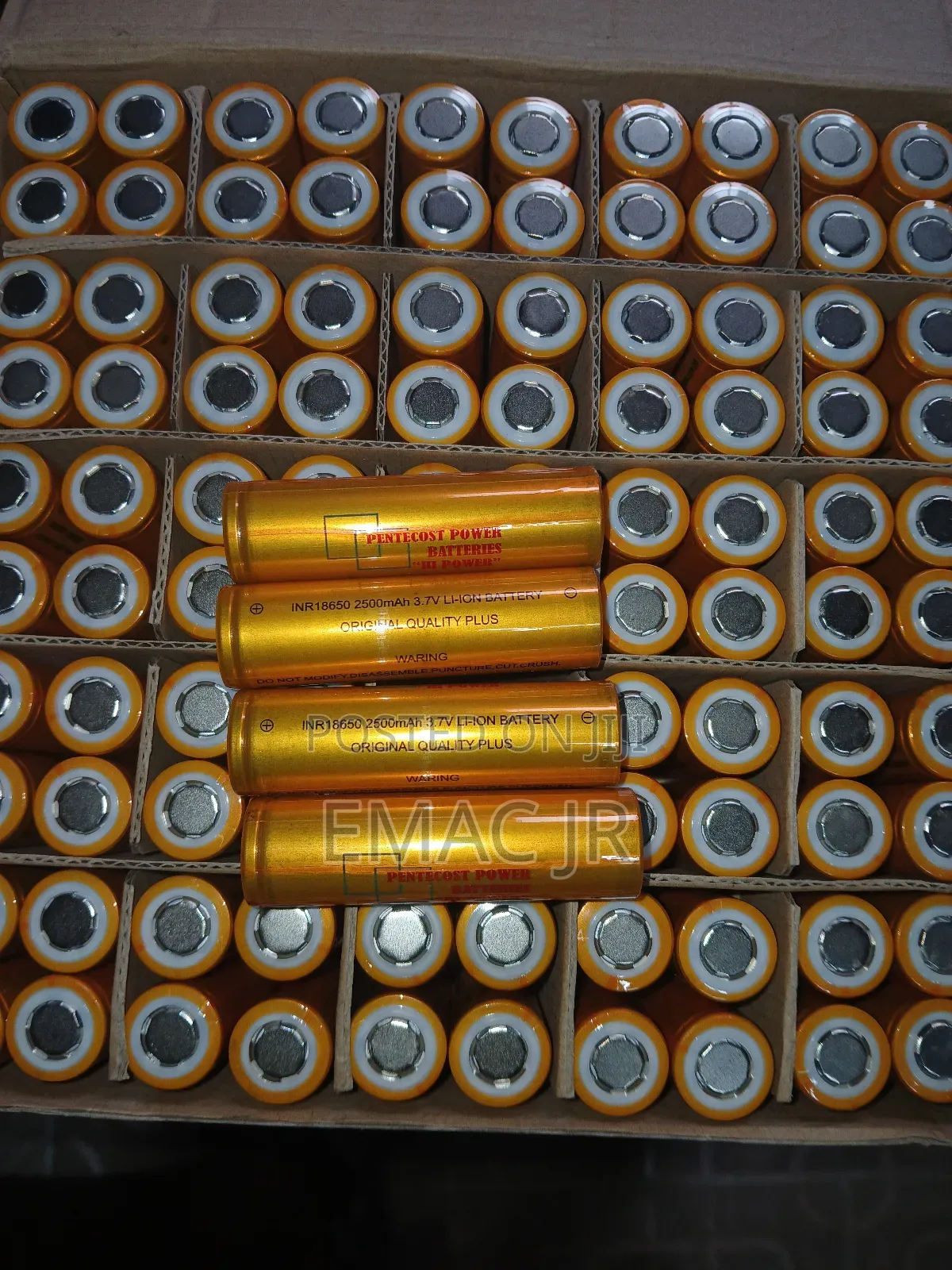 18650 Rechargeable Lithium-Ion Batteries 2500mah.