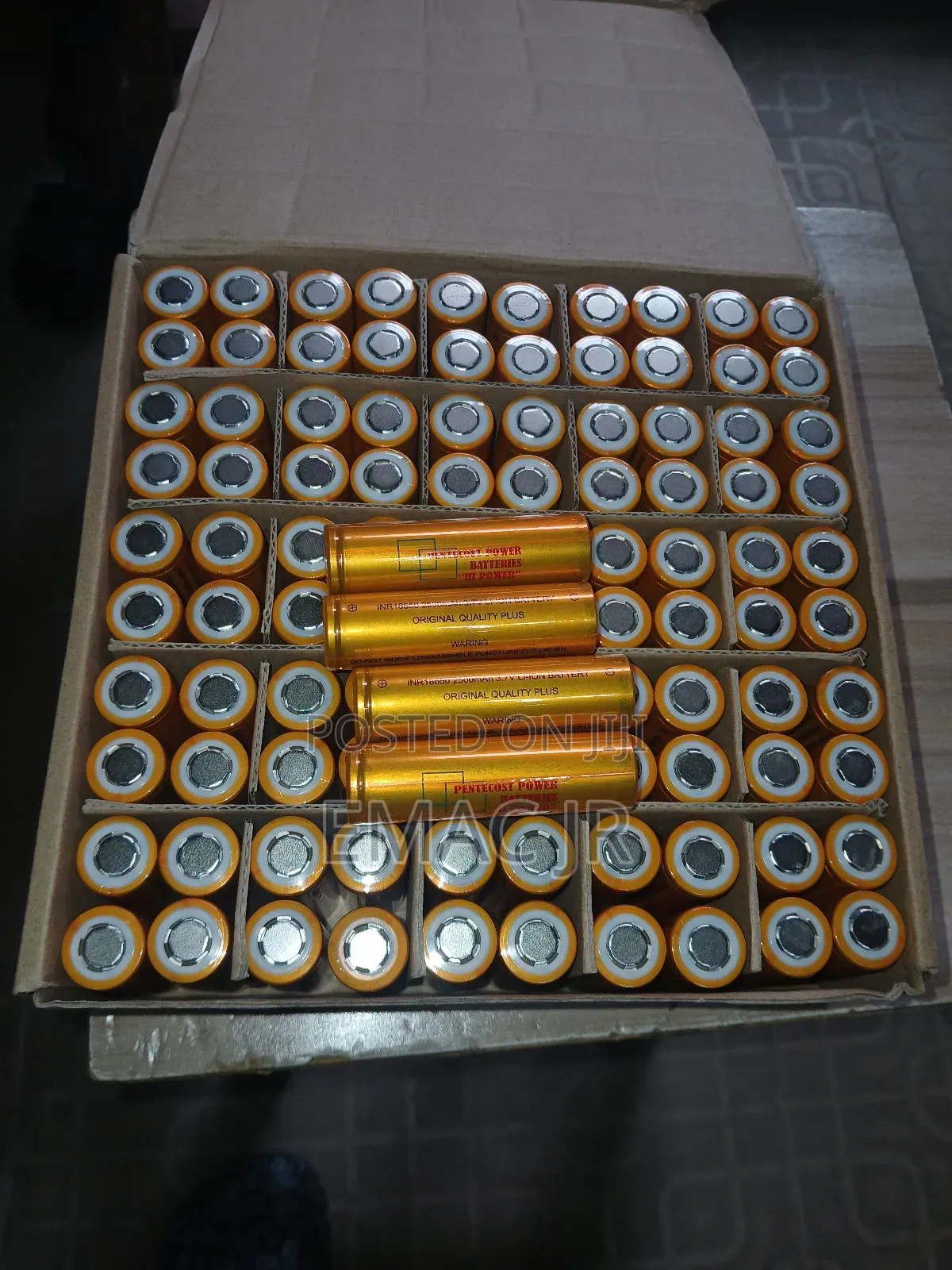 18650 Rechargeable Lithium-Ion Batteries 2500mah.