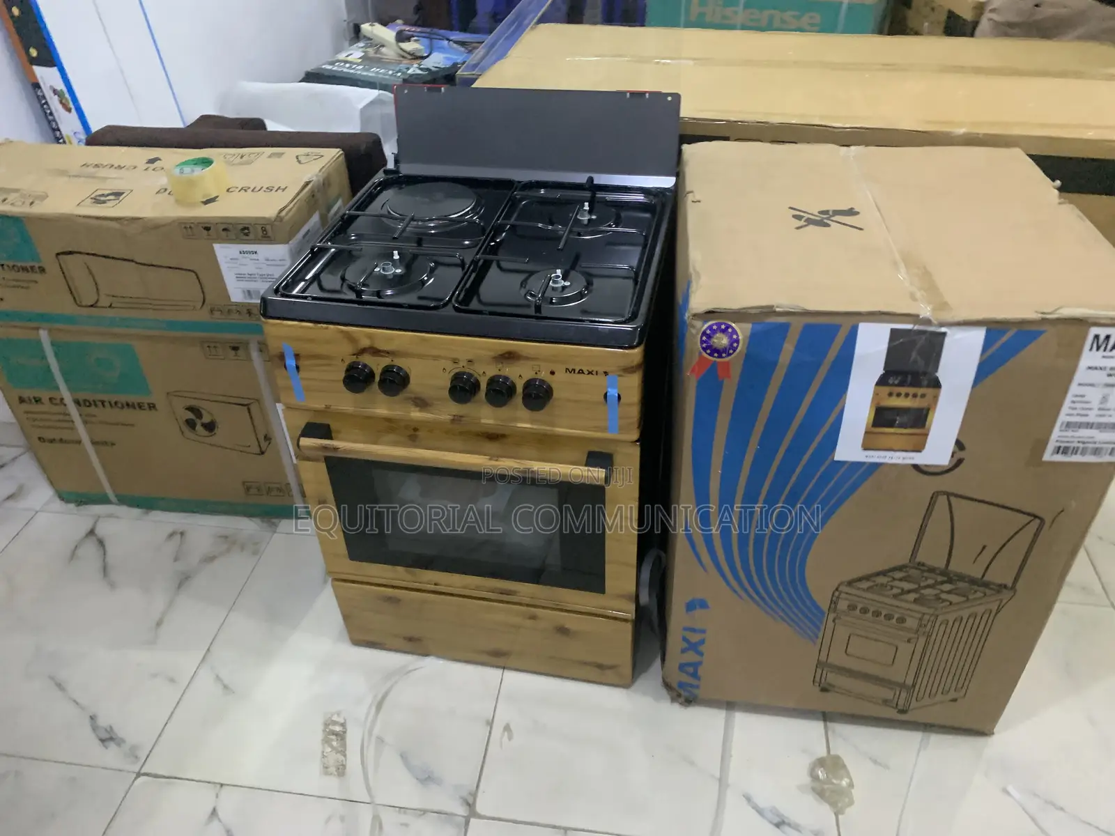 Maxi 6060 Wood Cooker – Easy-to-Clean Surface