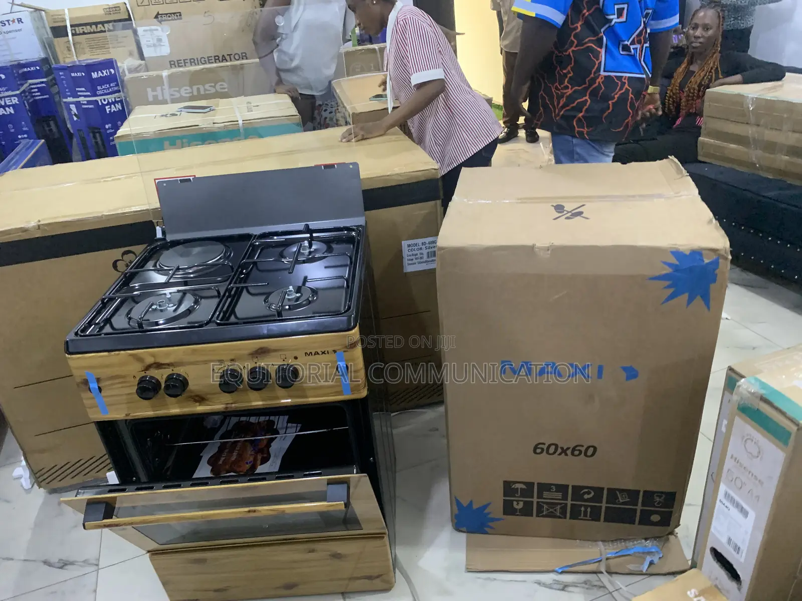 Maxi 6060 3b+1p Cooker – Modern Kitchen Upgrade