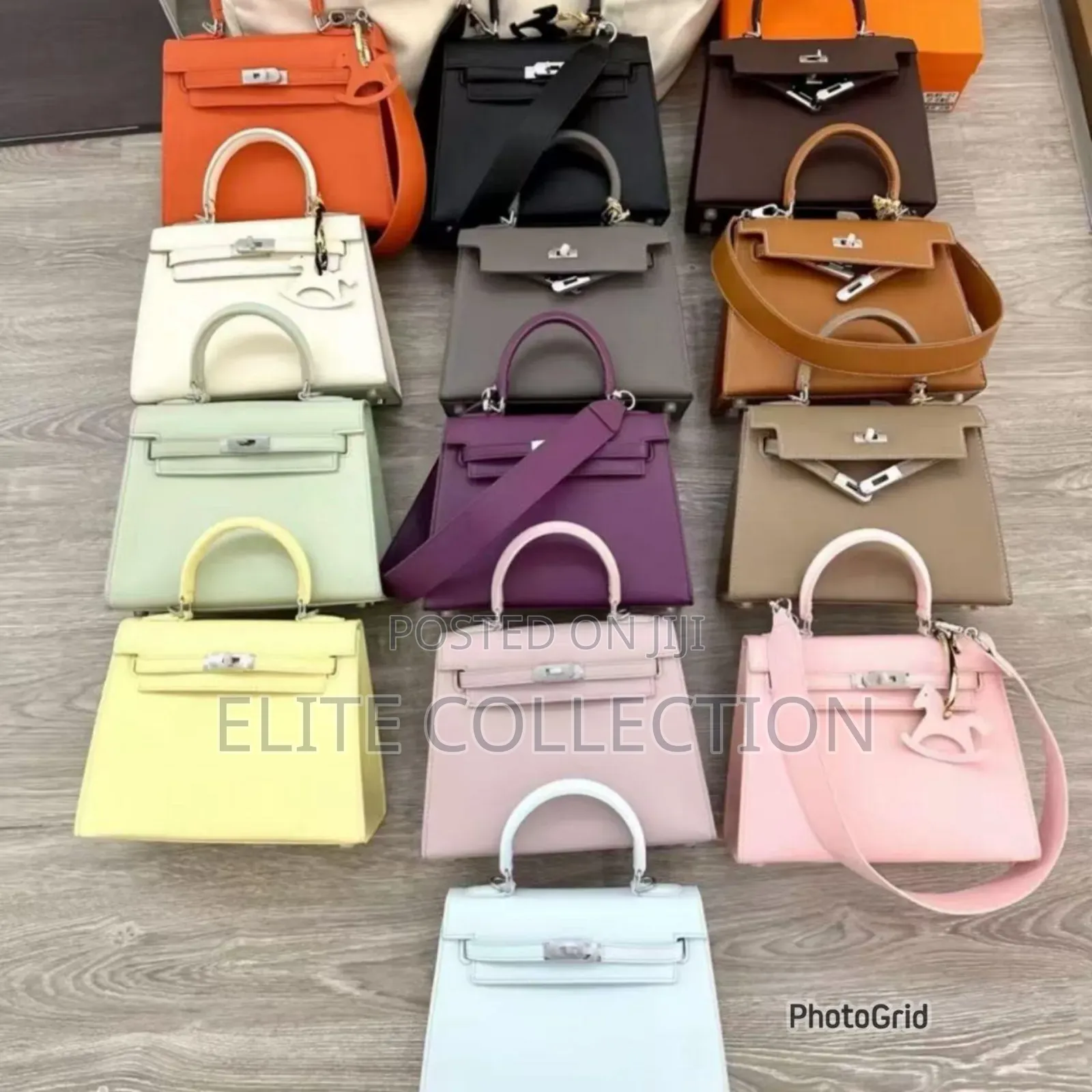 Hermes Kelly With Silver Hardware in 10 Beautiful Colors 25cm