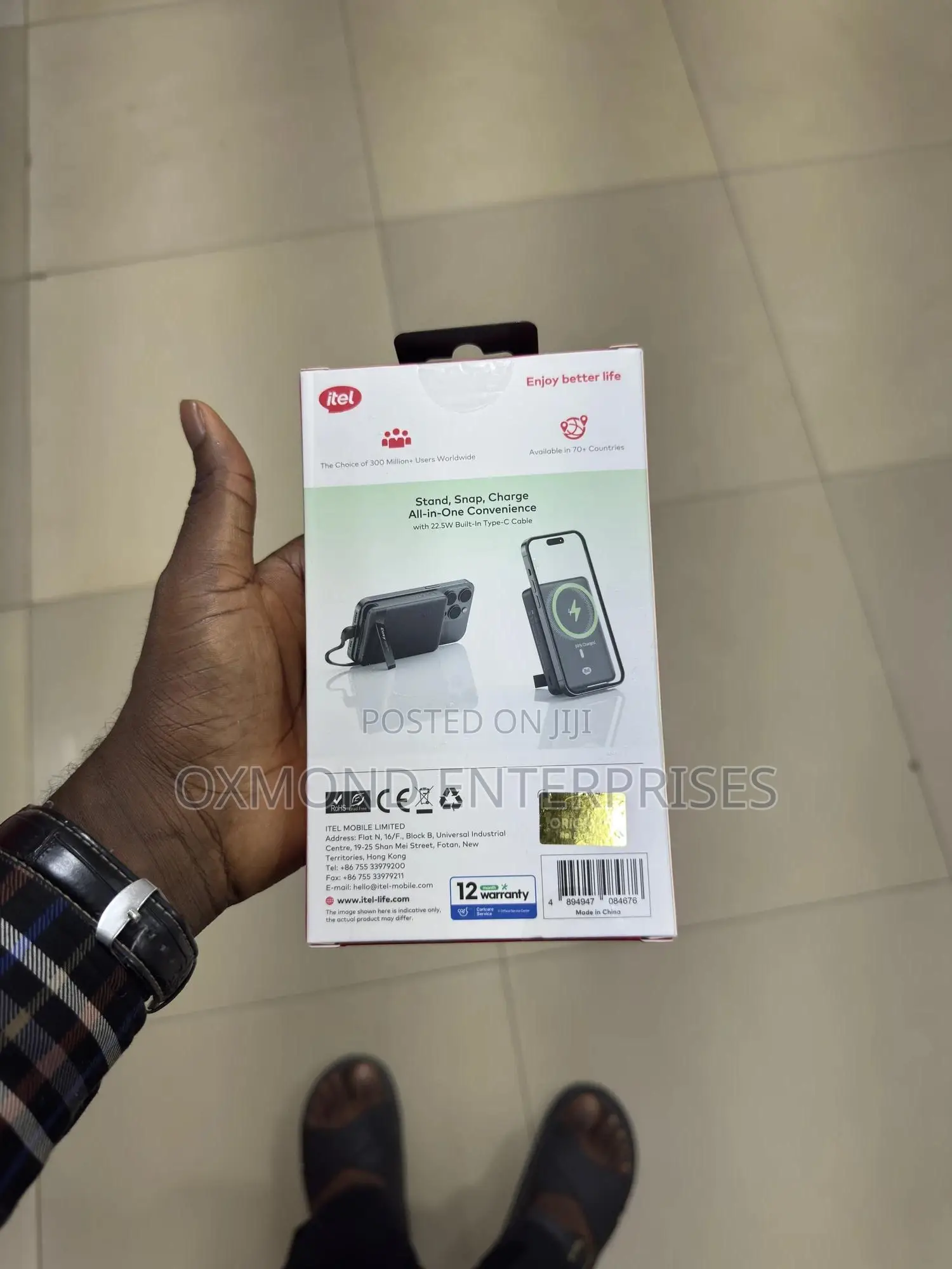 Itel 10,000 Mah Magsafe Power Bank