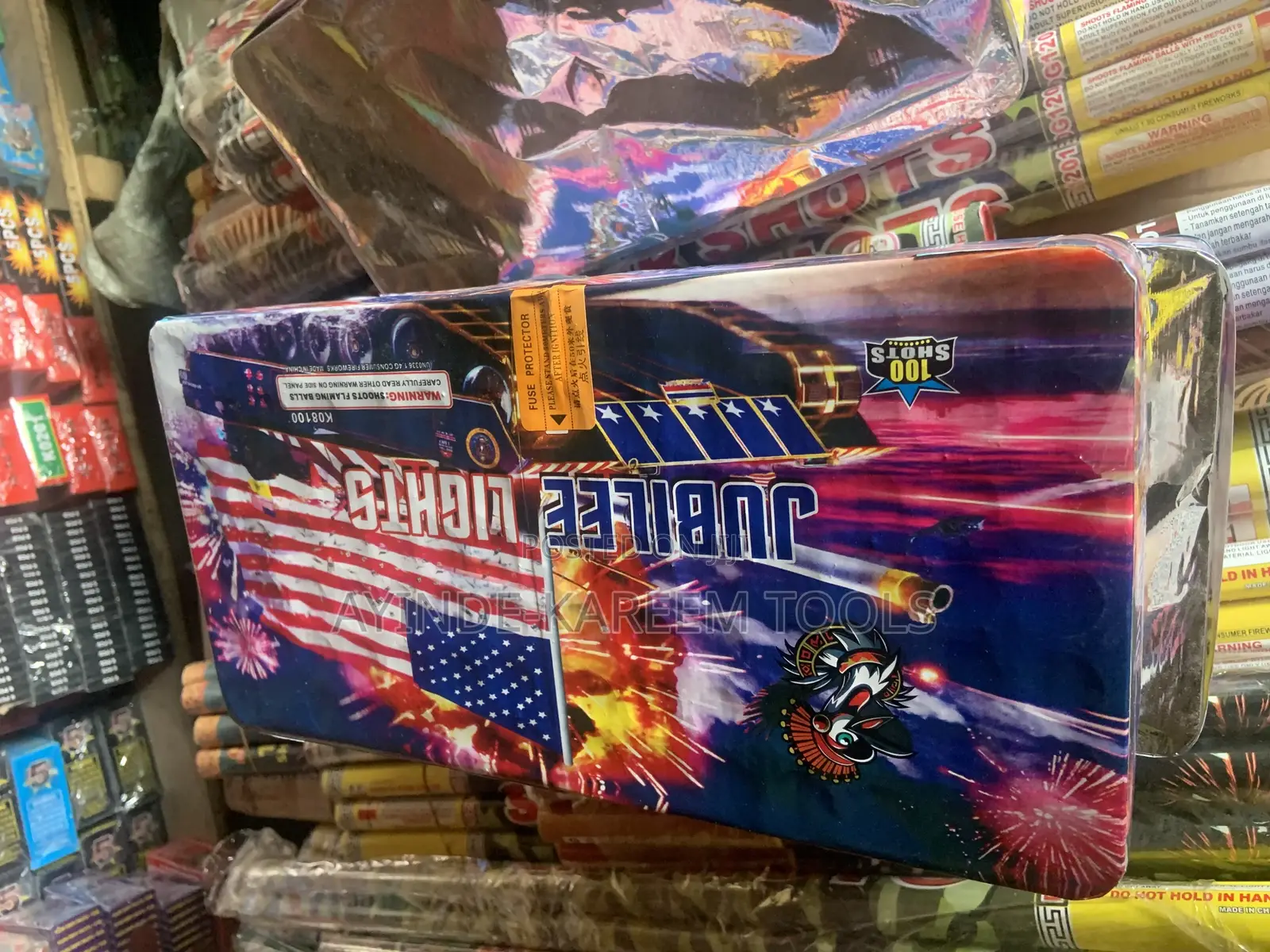 100 Shot Knockout Fireworks
