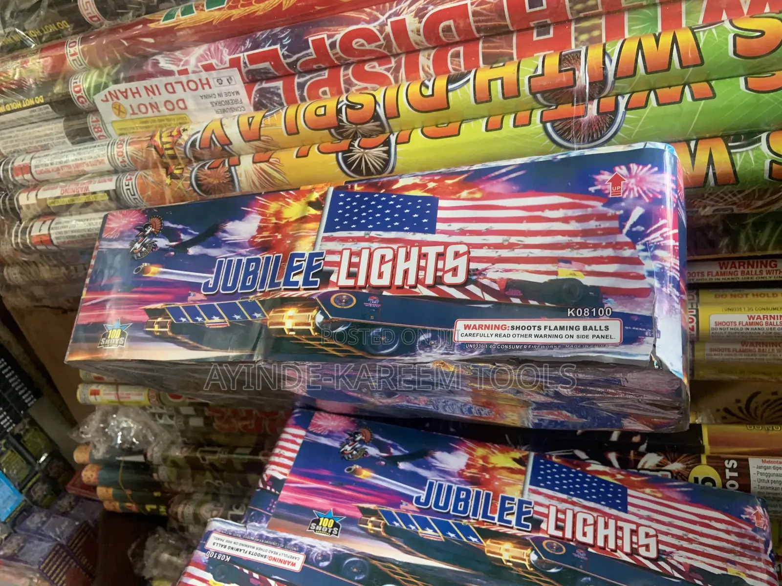 100shot Fireworks Knockout Banga