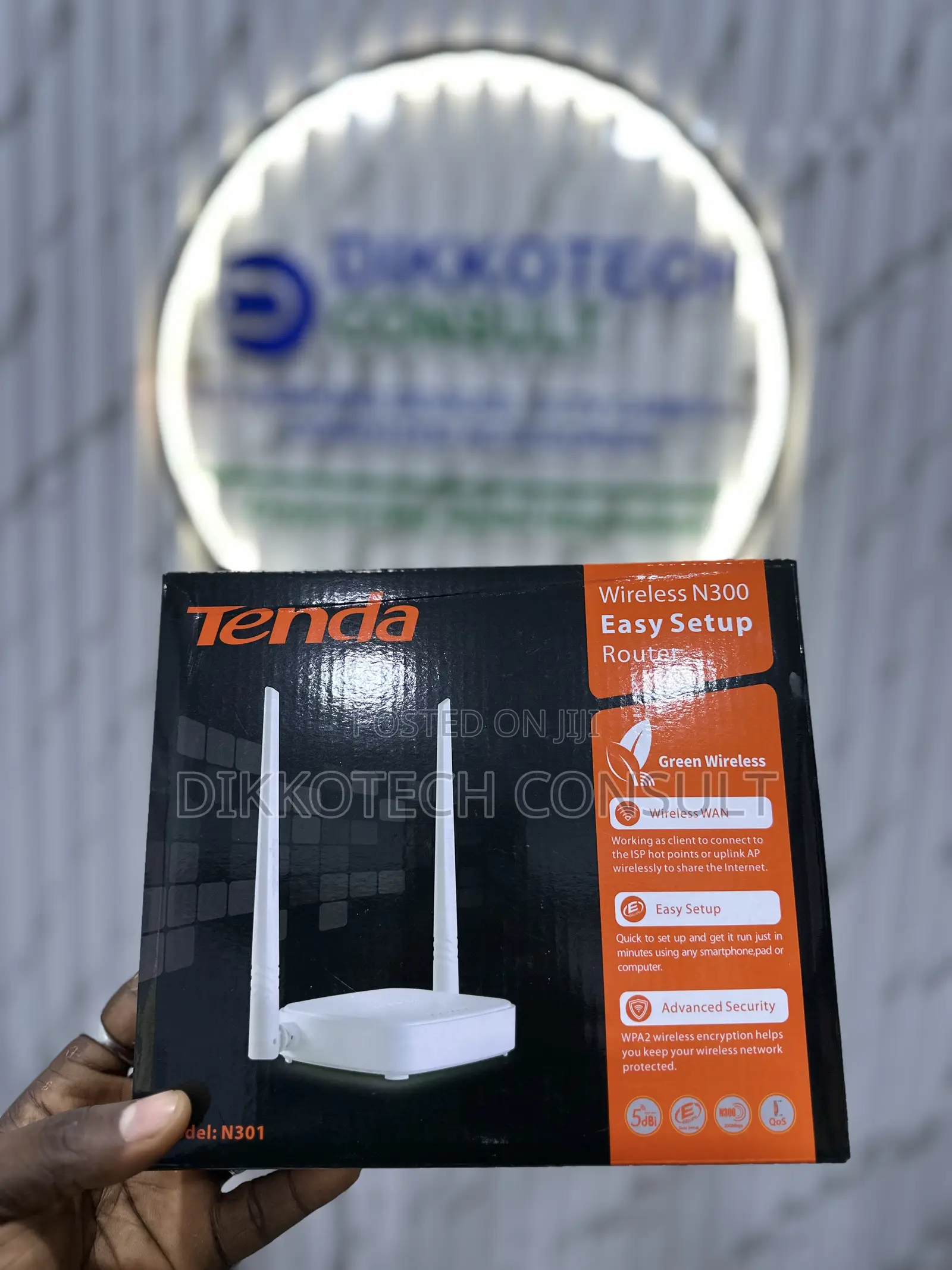 Tenda N301 Wireless Router – 300mbps