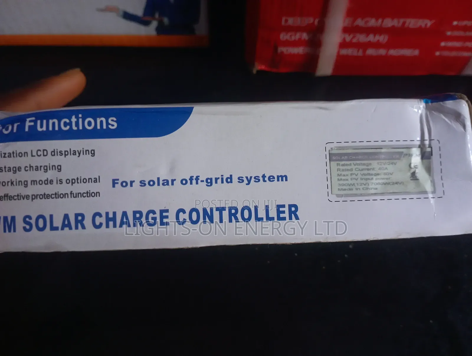 1kva Solar System With 300w Panel and 120ah Battery