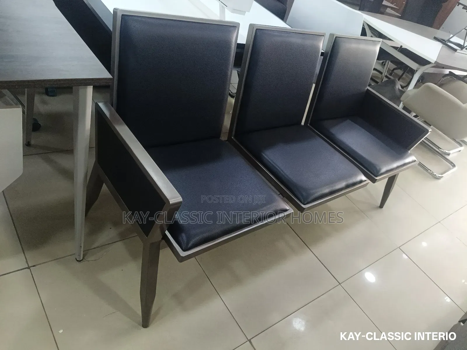 Waiting Chair For Hospital Office And Airport Of Three Setters