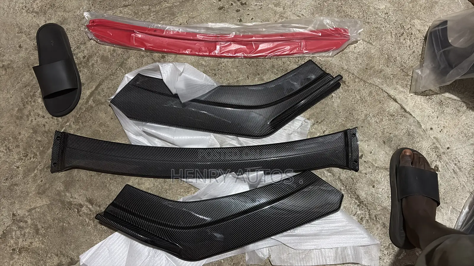 Universal Bumper Lip (Carbon Fibre)
