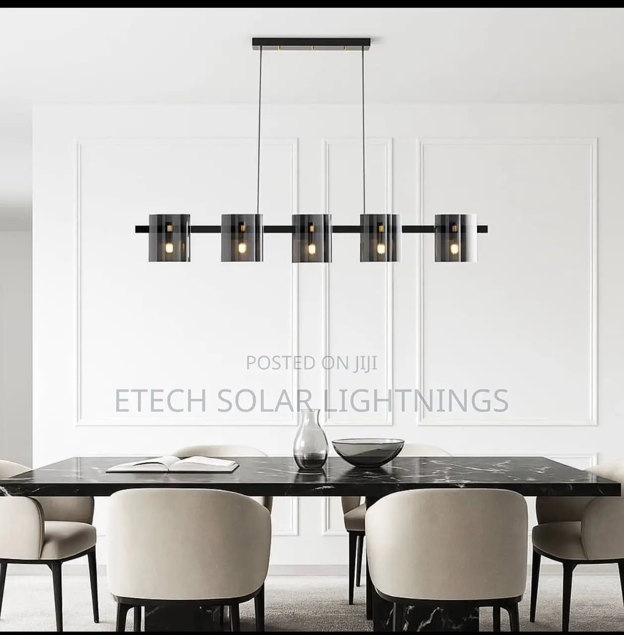 Modern Glass Led Nordic Dining Room Kitchen Living Room Light