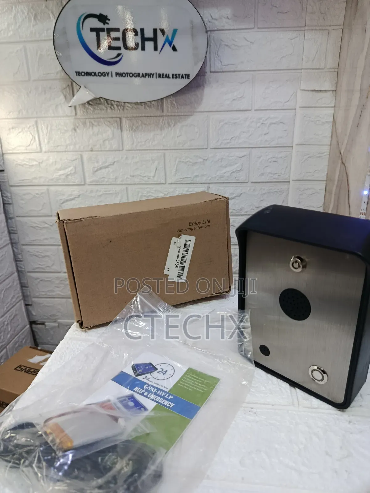 GSM Audio Intercom, Ac / Dc12v-24v Gate Opener Access Controller