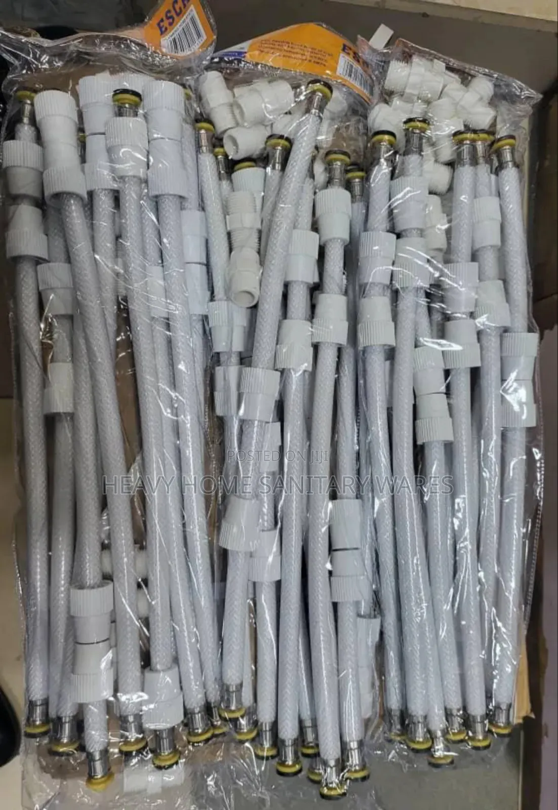 White Flexible Connector
