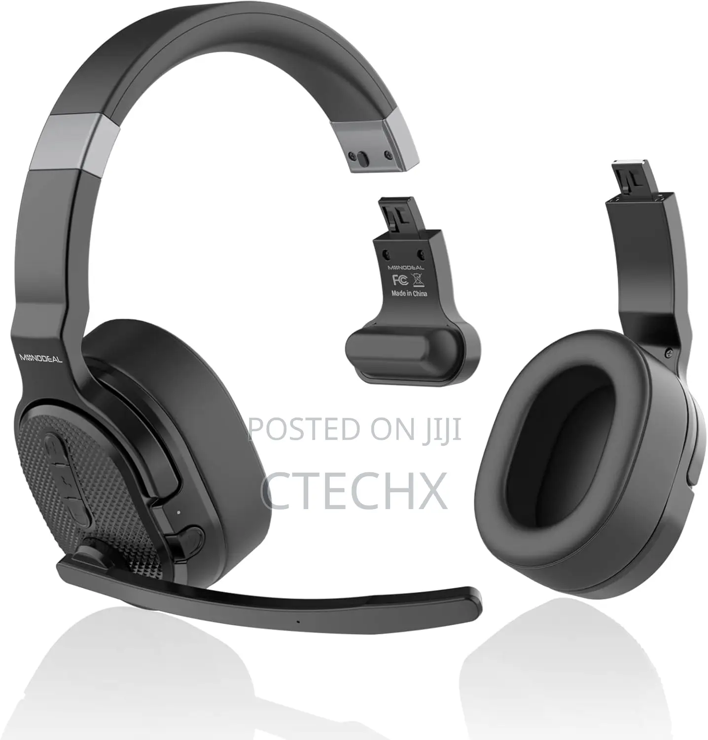 Tecknet Bluetooth Single and Dual Ear Wireless Headphones Enc 65h