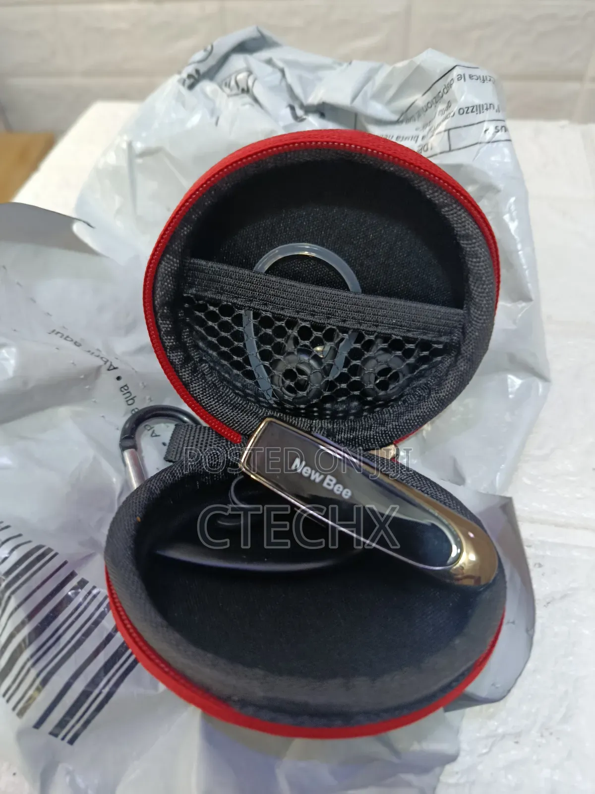 New Bee Bluetooth Headsets With Dual Mic V5.0 Handsfree. 25hrs Talktim