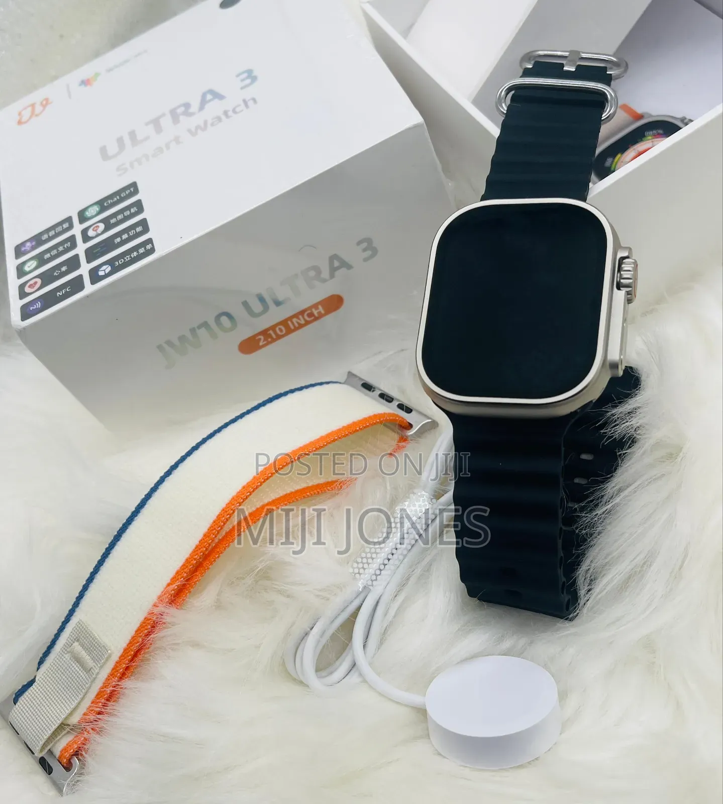 "Jw10 Ultra 3: Long-lasting Power, Swift Performance - Mid-mini Size"