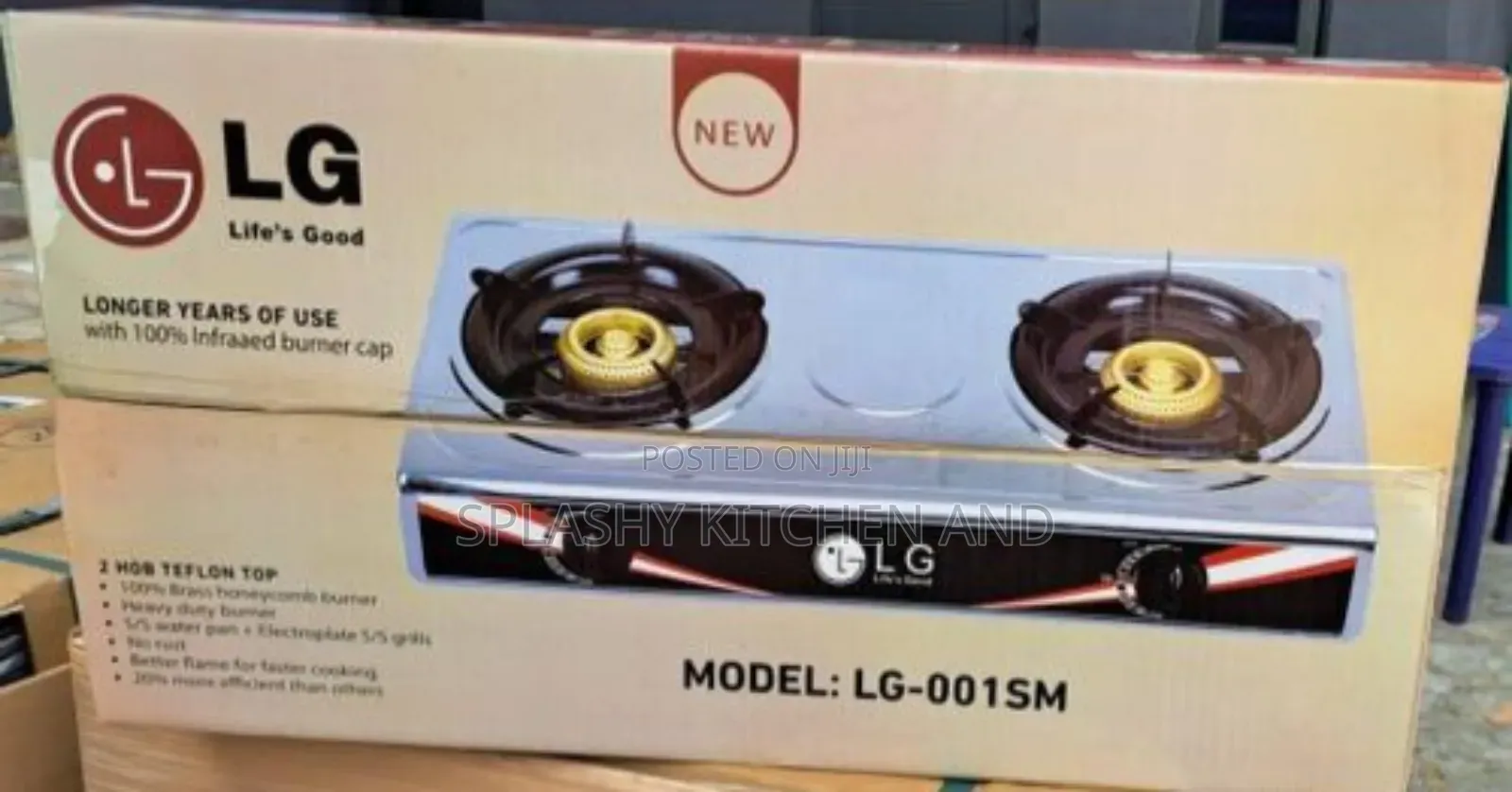 Lg 2 Burner Gas Cooker